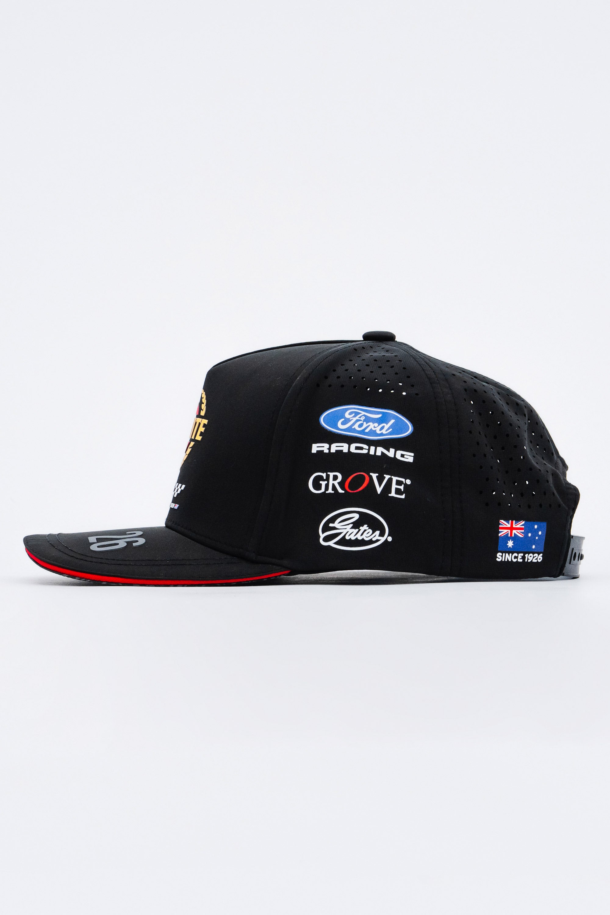Locked Down Brands Premium Water Resistant ICON Snapback in Collaboration with Supercar team Penrite Racing for 2026