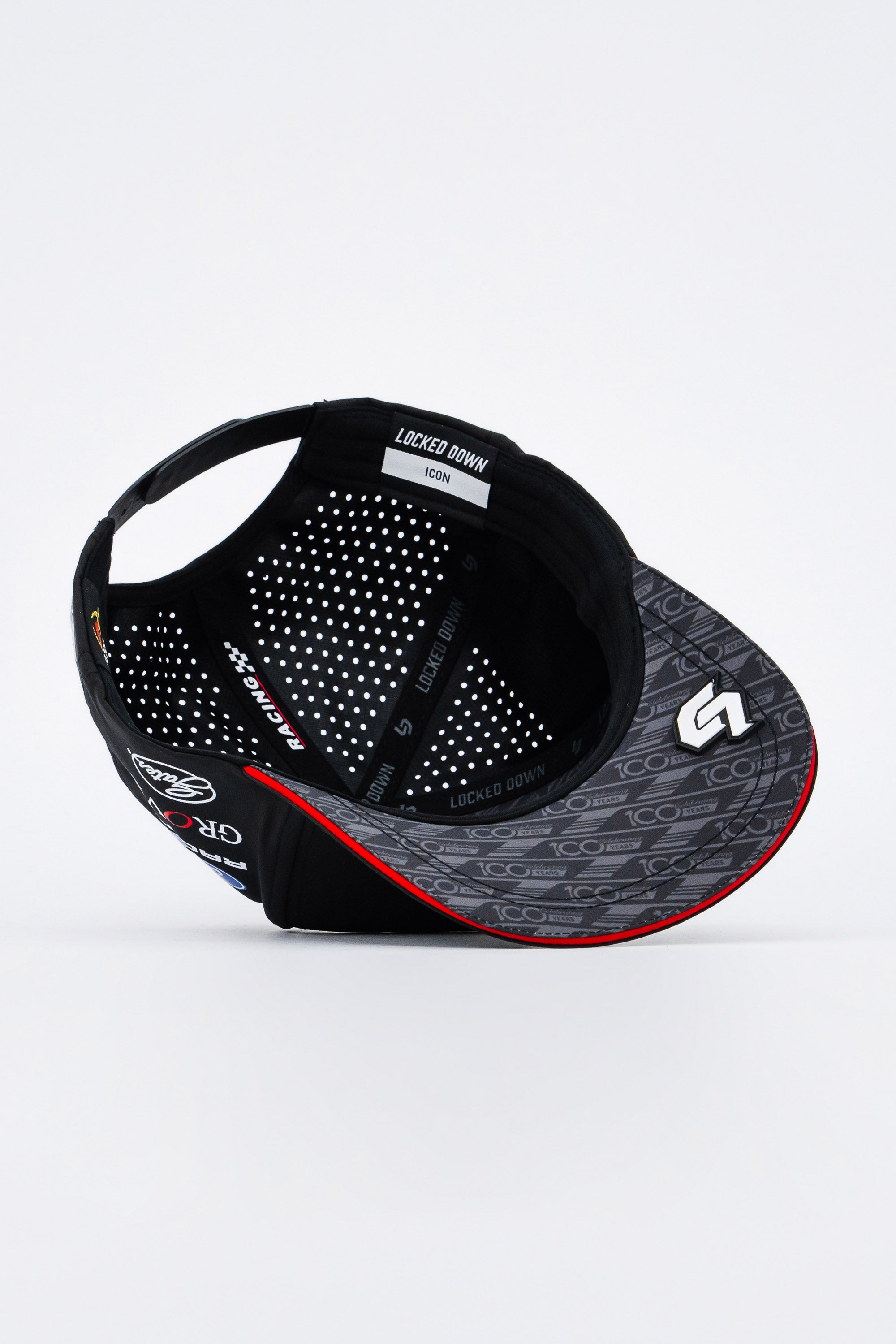 Locked Down Brands Premium Water Resistant ICON Snapback in Collaboration with Supercar team Penrite Racing for 2026