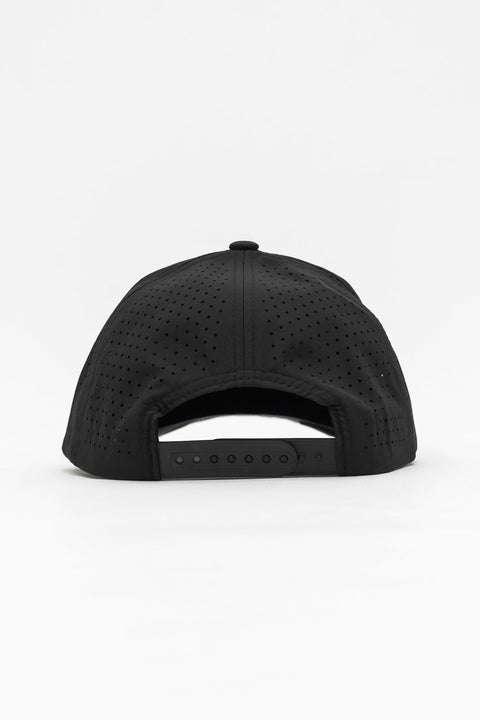 Locked Down Brands Premium Water Resistant ICON Blank Snapback - Blackout