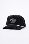 Locked Down Brands Premium Water Resistant ICON Arrow Snapback - Black