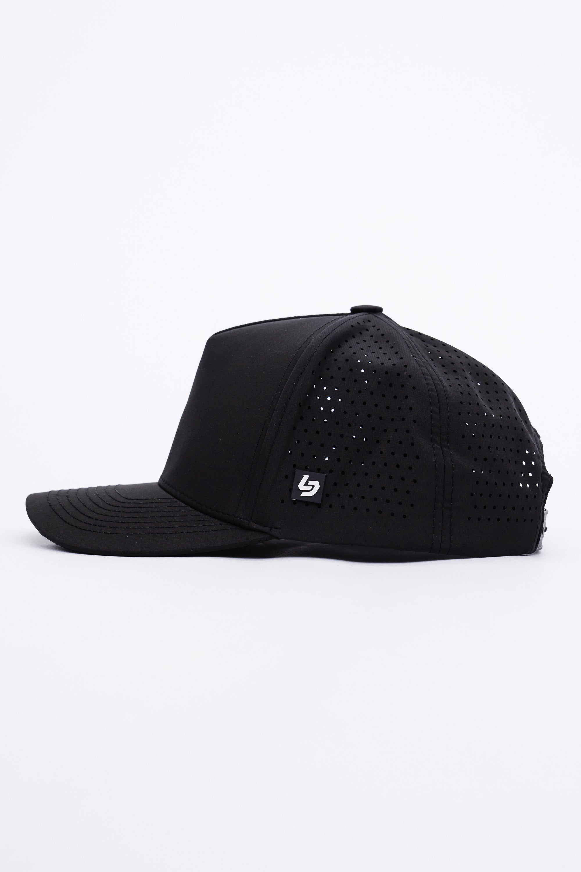 Locked Down Brands Premium Water Resistant ICON Blank Snapback - Blackout