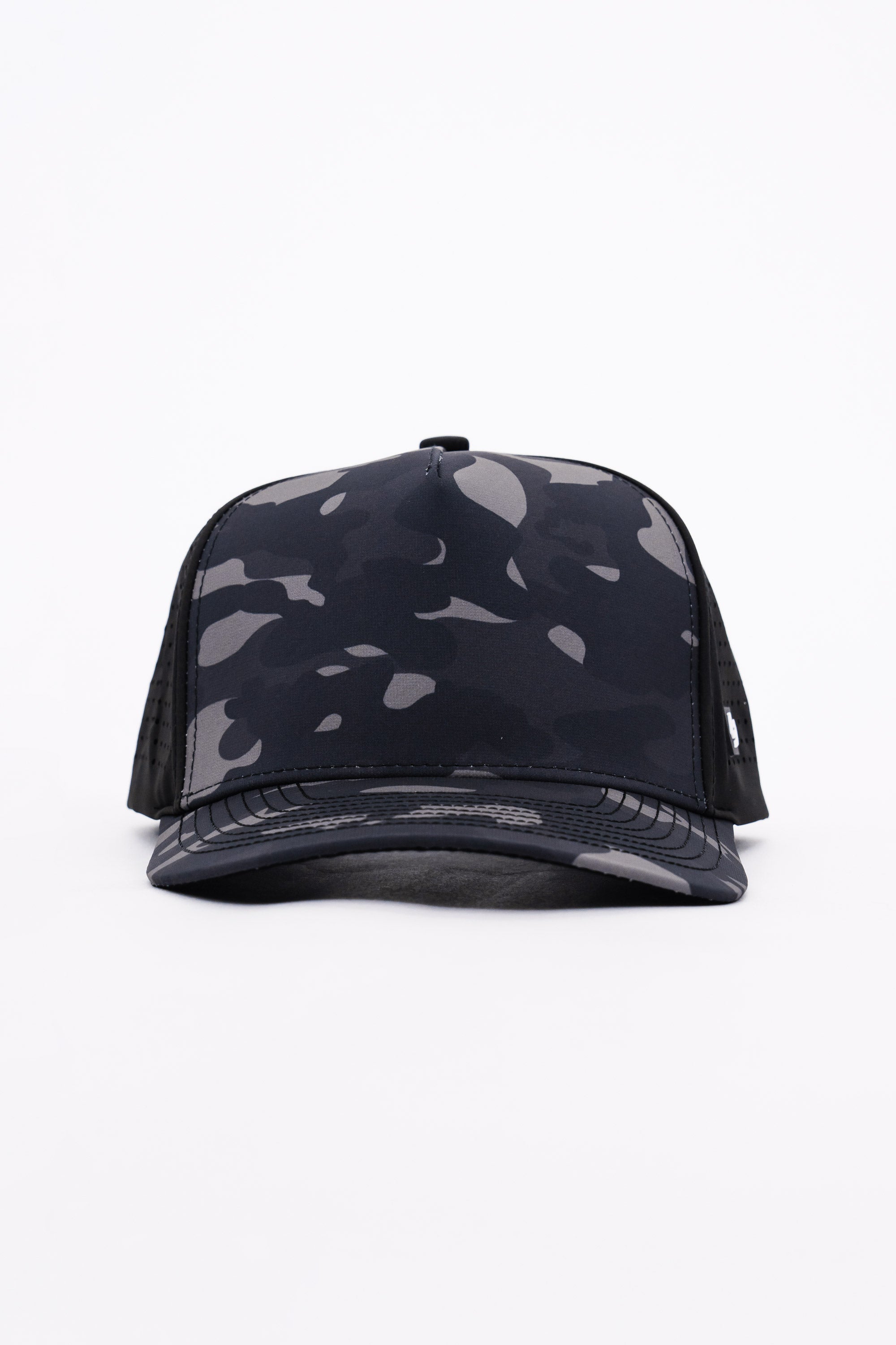 Locked Down Brands Premium Water Resistant ICON Blank Snapback - Black Camo