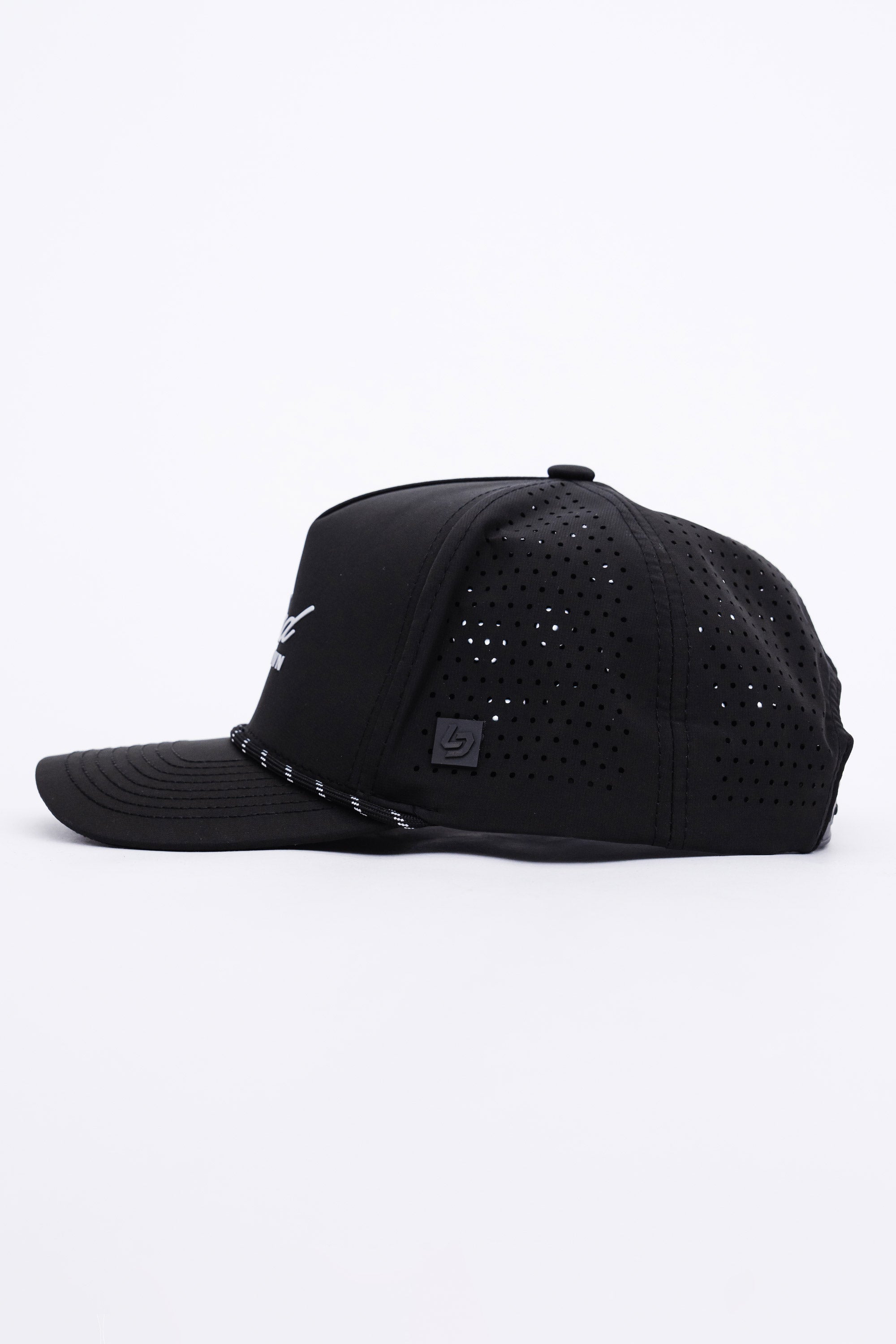 Locked Down Brands Premium Water Resistant Flow ICON Snapback - Blackout