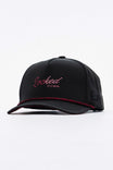 Locked Down Brands Premium Water Resistant Flow ICON Snapback - Black Volcano