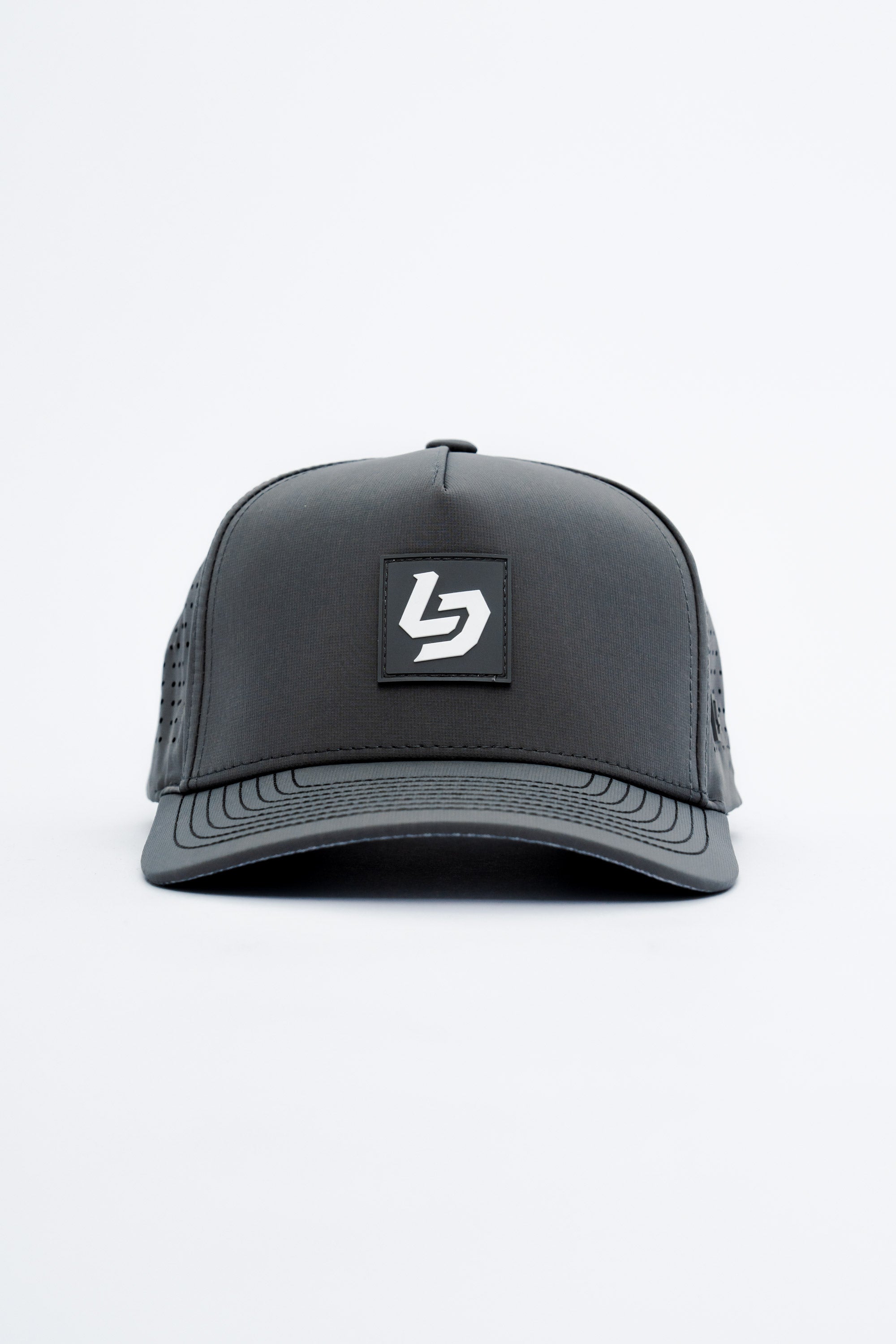 Locked Down Brands Premium Water Resistant ICON LD Snapback - Graphite
