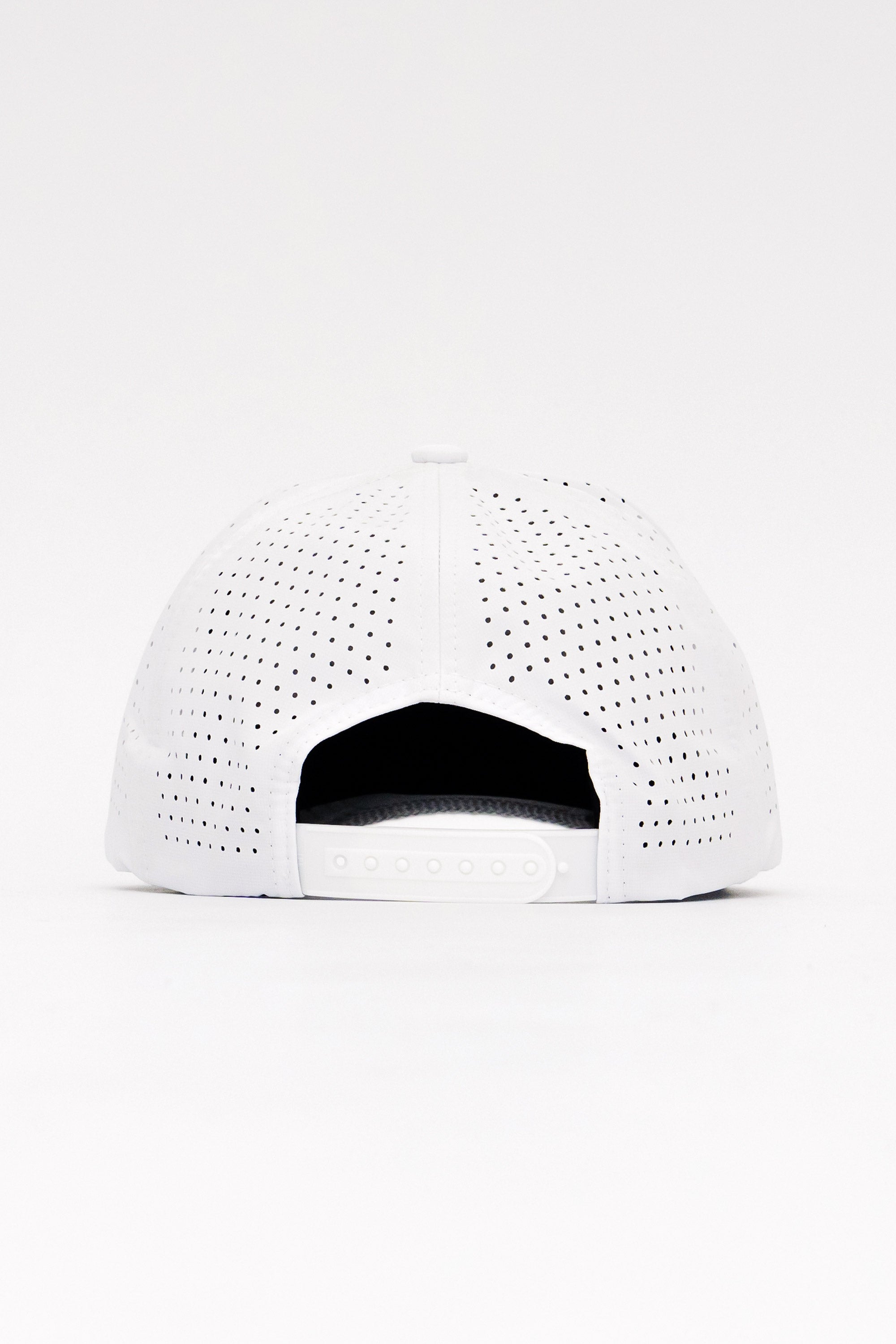 Locked Down Brands Premium Water Resistant ICON Impact Snapback - White