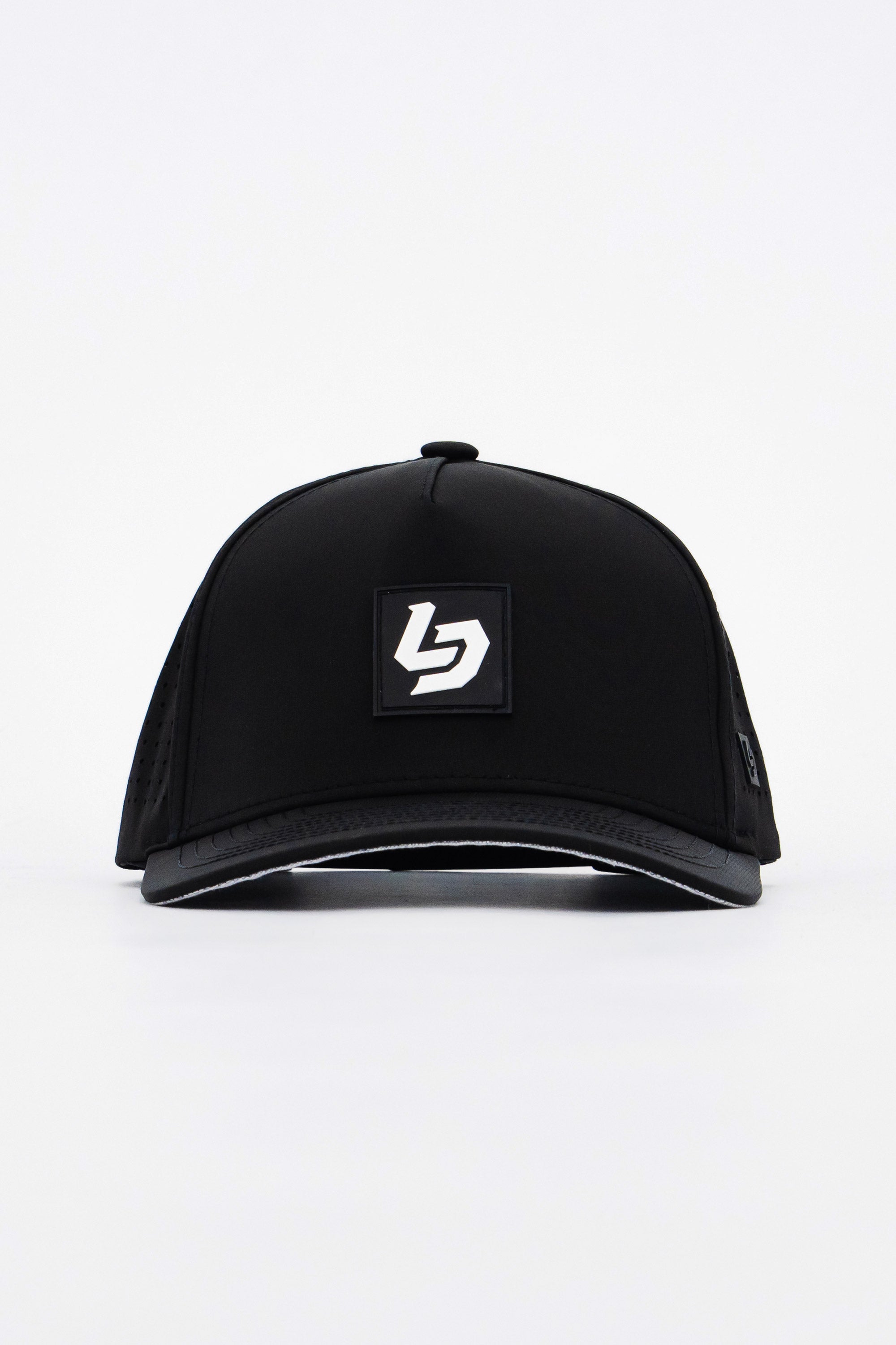 Locked Down Brands Premium Water Resistant ICON LD Snapback - Black