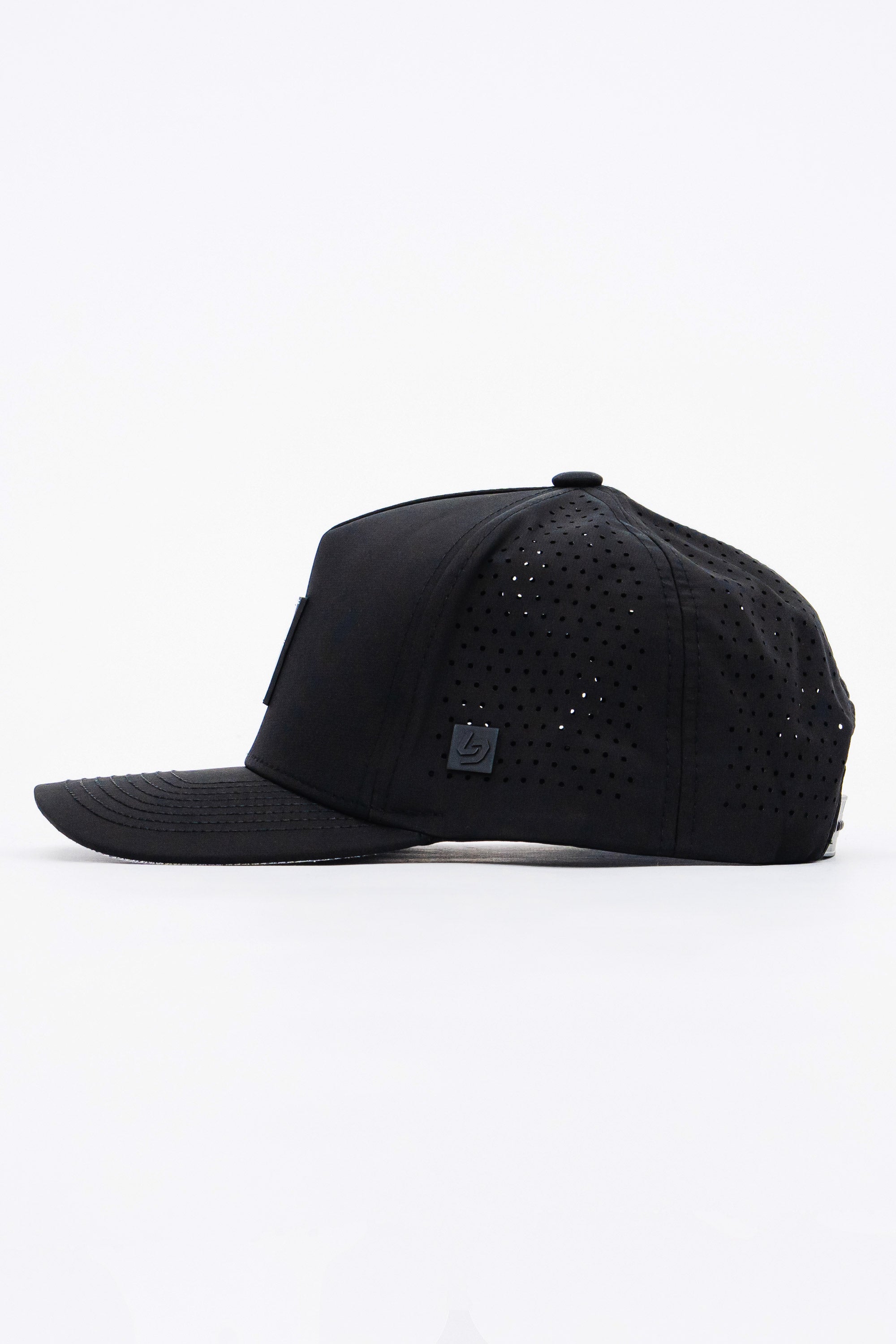 Locked Down Brands Premium Water Resistant ICON LD Snapback - Black