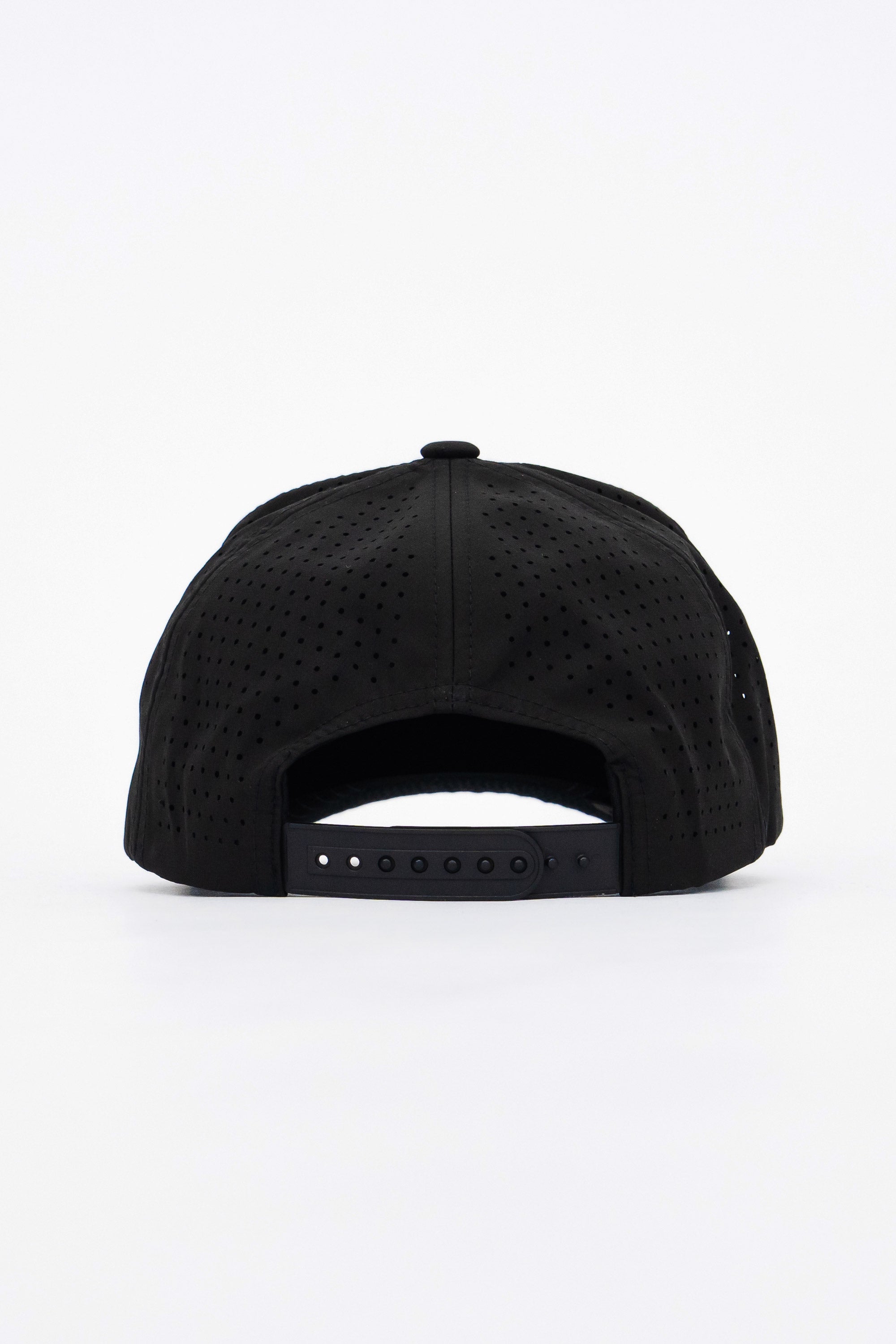 Locked Down Brands Premium Water Resistant ICON LD Snapback - Blackout