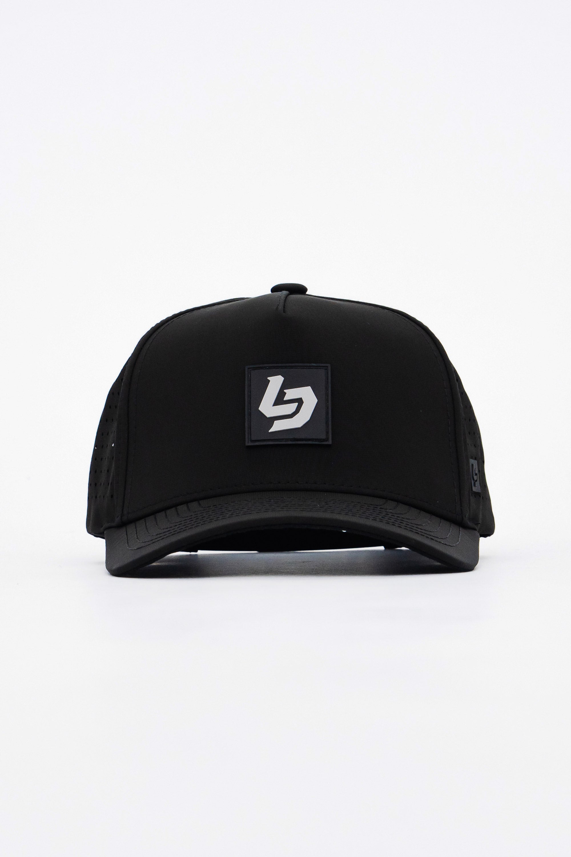 Locked Down Brands Premium Water Resistant ICON LD Snapback - Blackout
