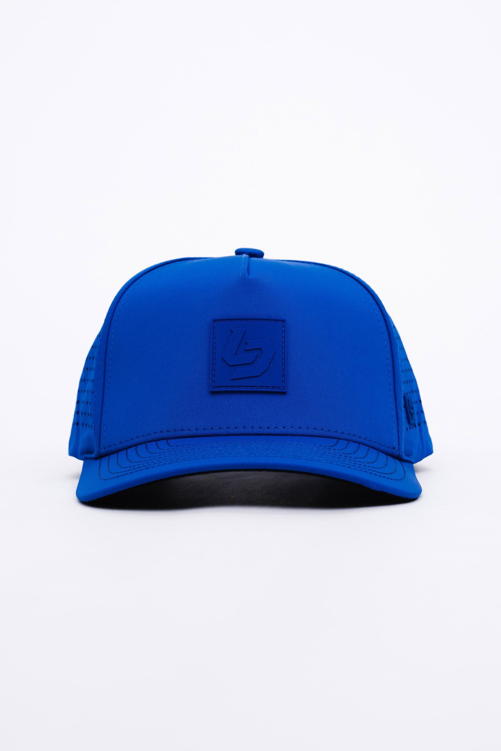 Locked Down Brands Premium Water Resistant ICON LD Snapback - Cobalt/Black