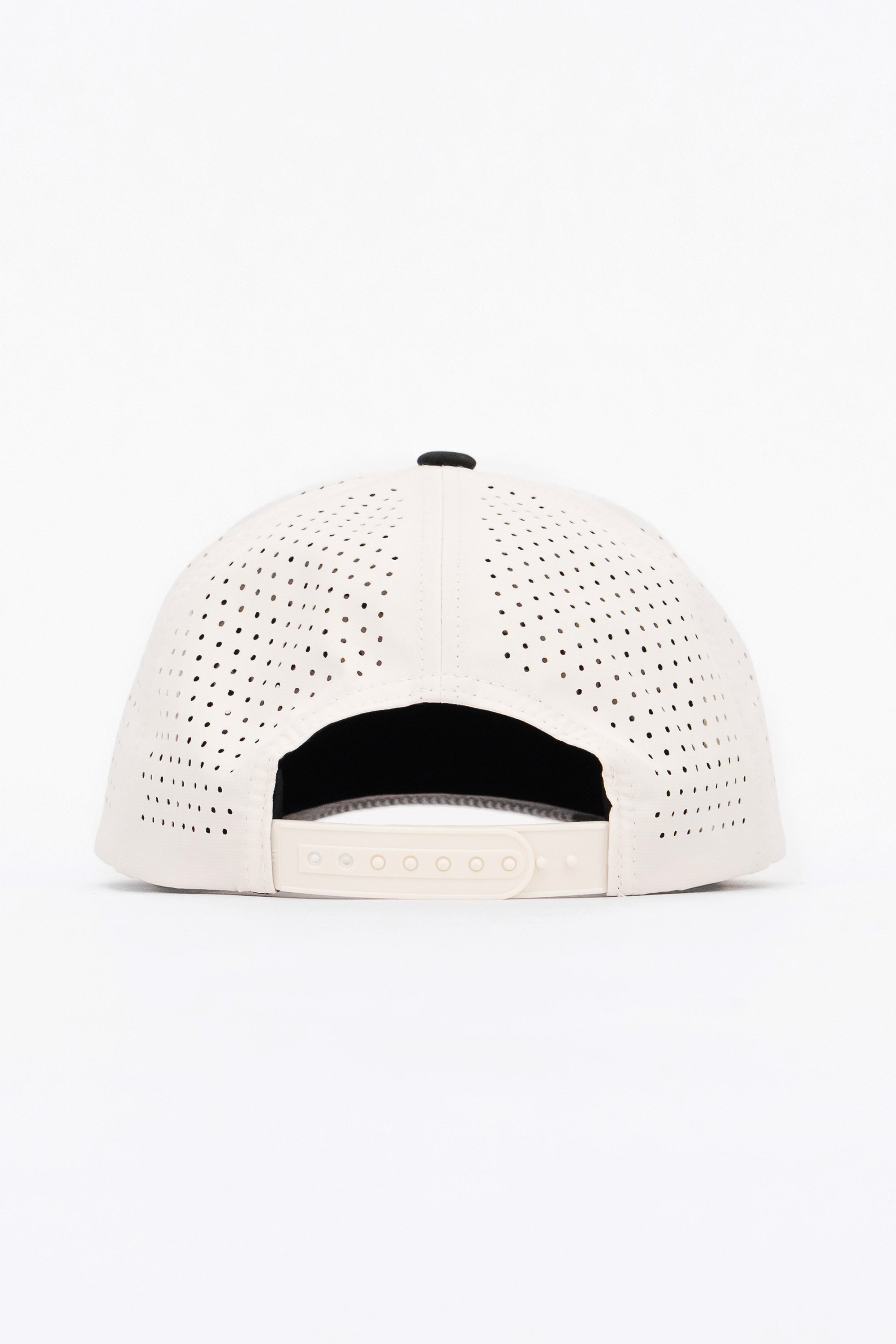 Locked Down Brands Premium Water Resistant ICON LD Snapback - Cream/Black