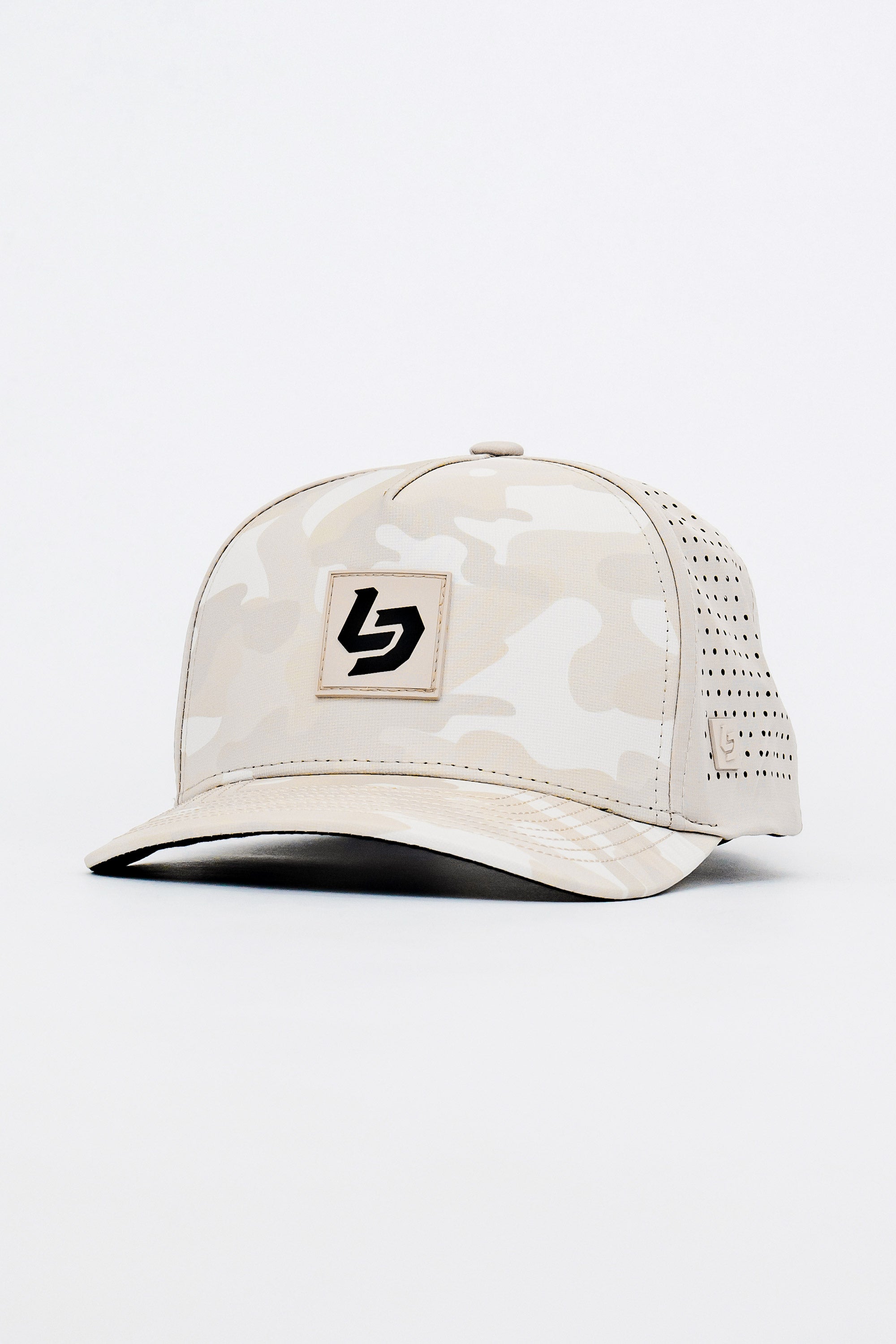 Locked Down Brands Premium Water Resistant ICON LD Snapback - Desert Camo