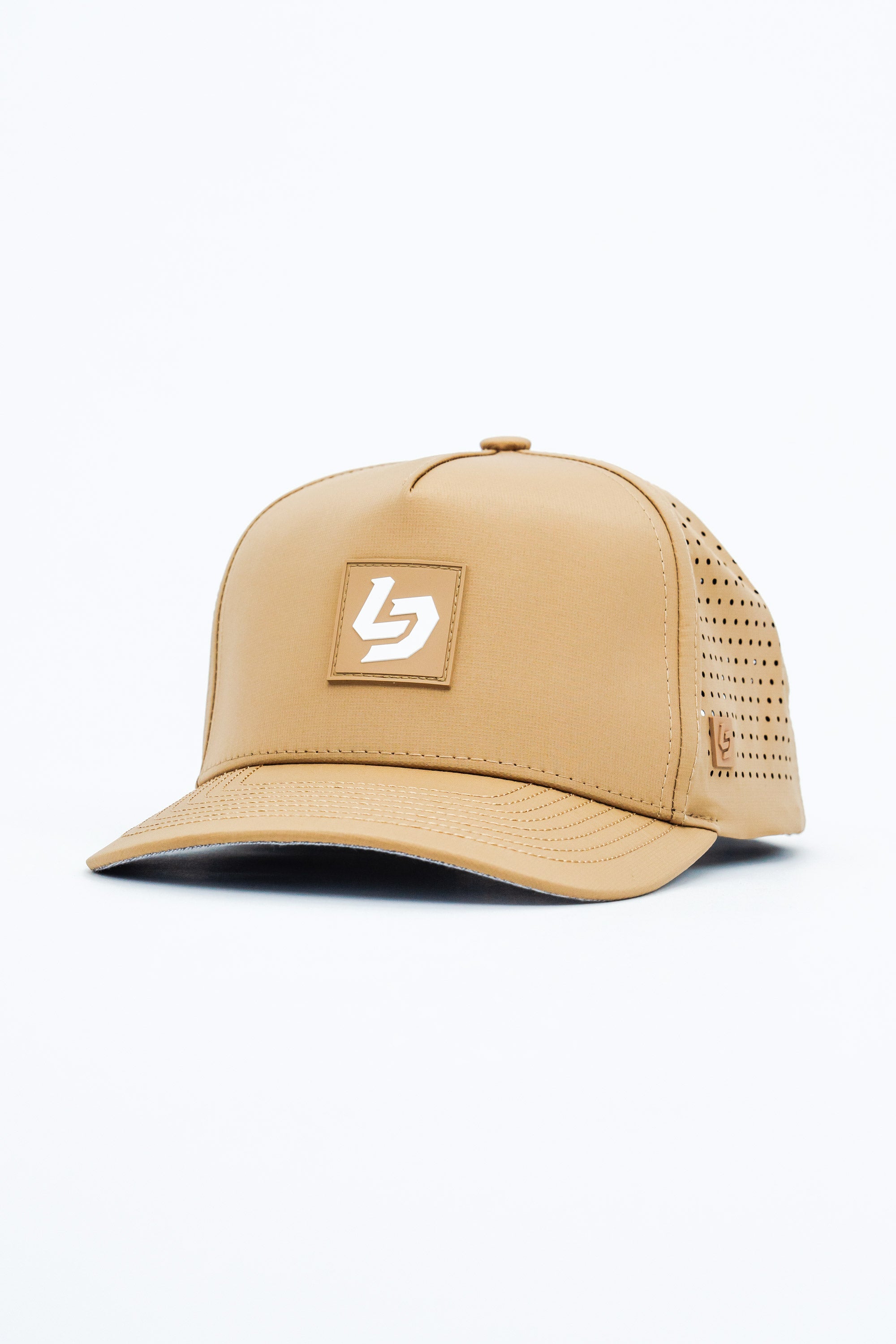 Locked Down Brands Premium Water Resistant ICON LD Snapback - Dune
