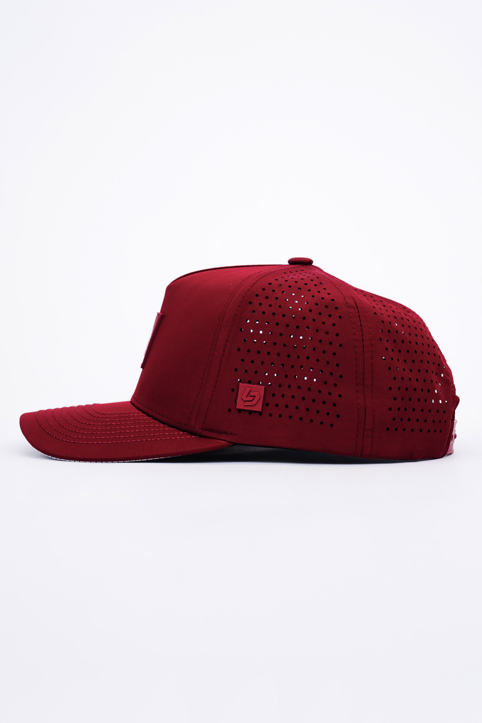 Locked Down Brands Premium Water Resistant ICON LD Snapback - Maroon