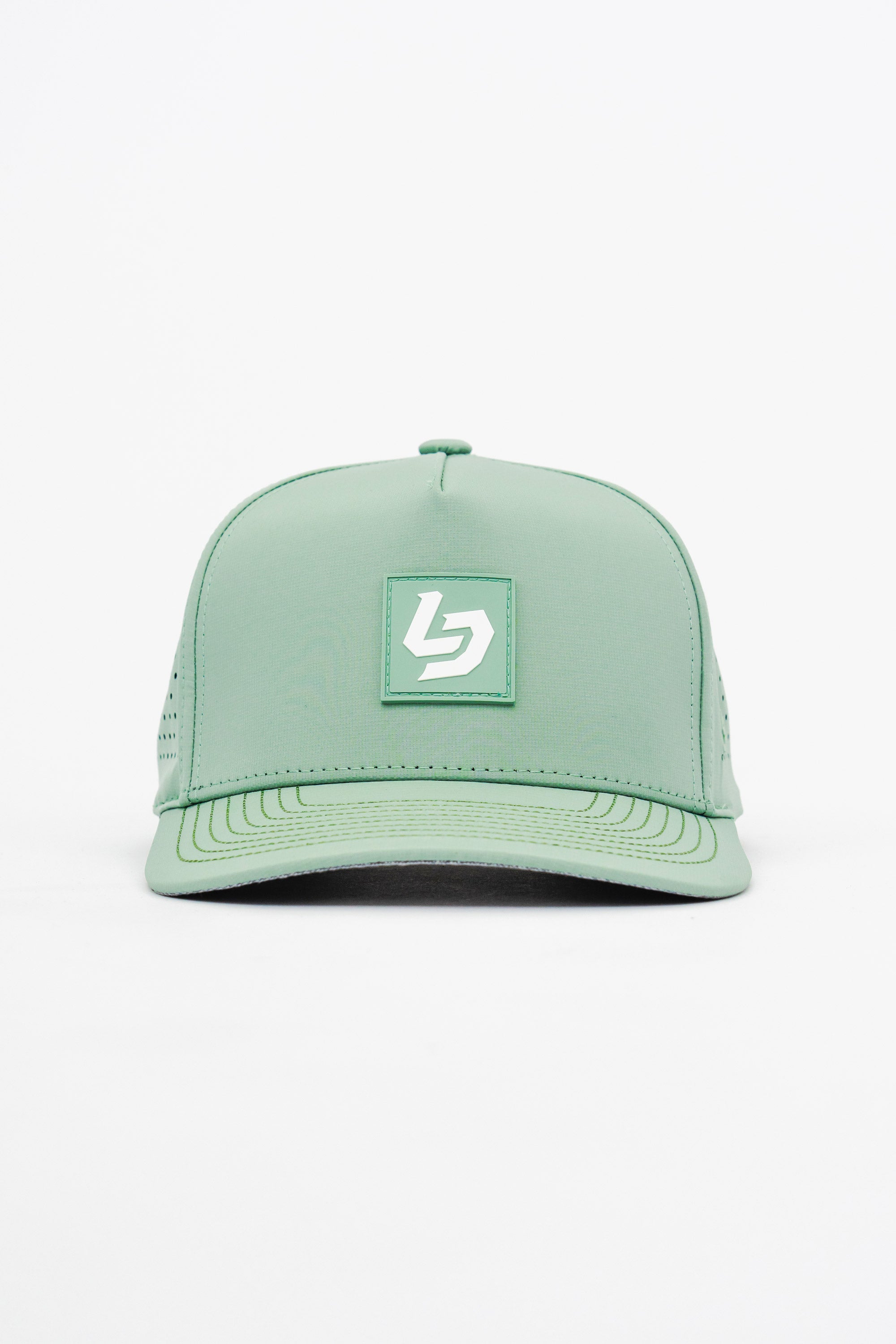 Locked Down Brands Premium Water Resistant ICON LD Snapback - Mint