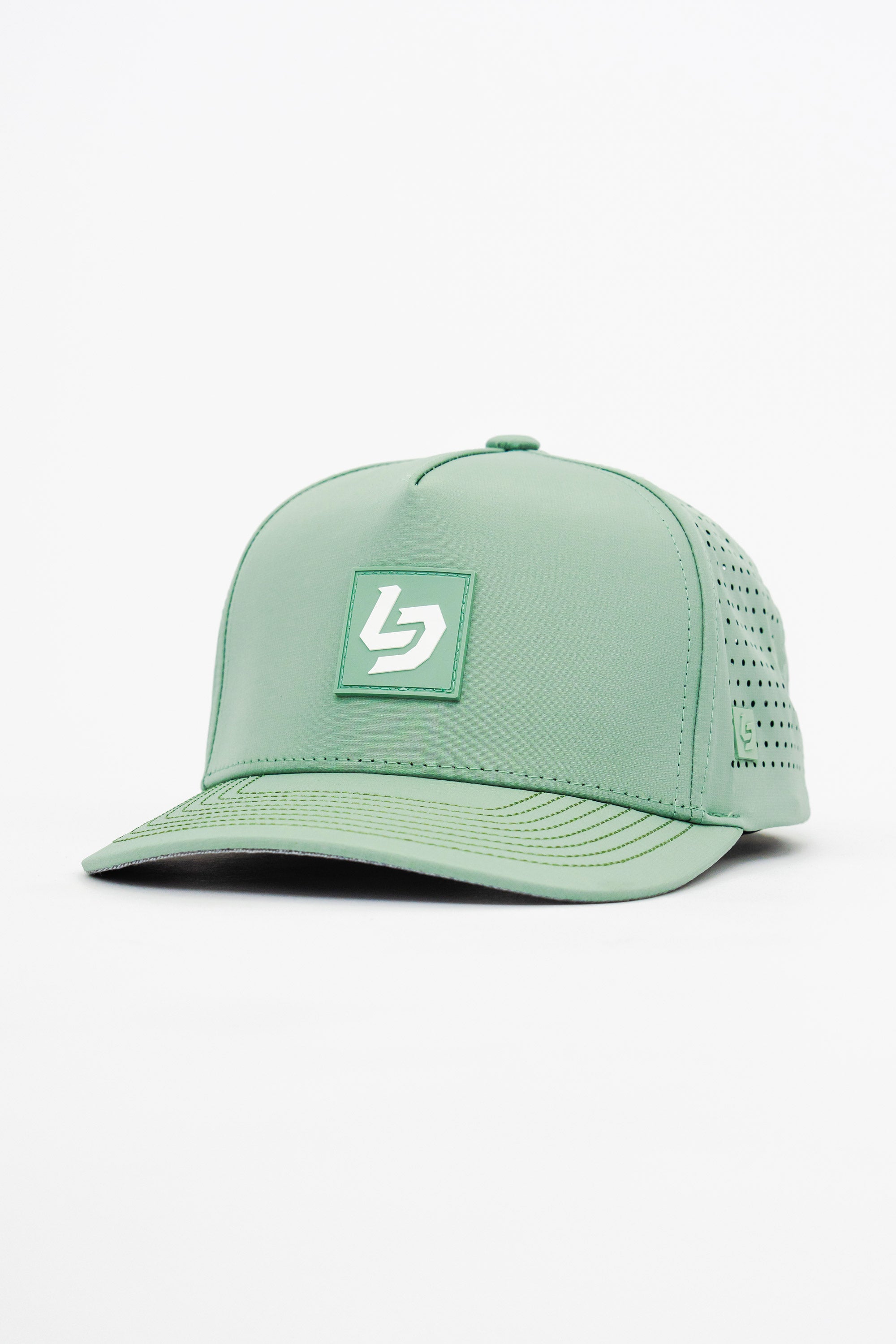 Locked Down Brands Premium Water Resistant ICON LD Snapback - Mint