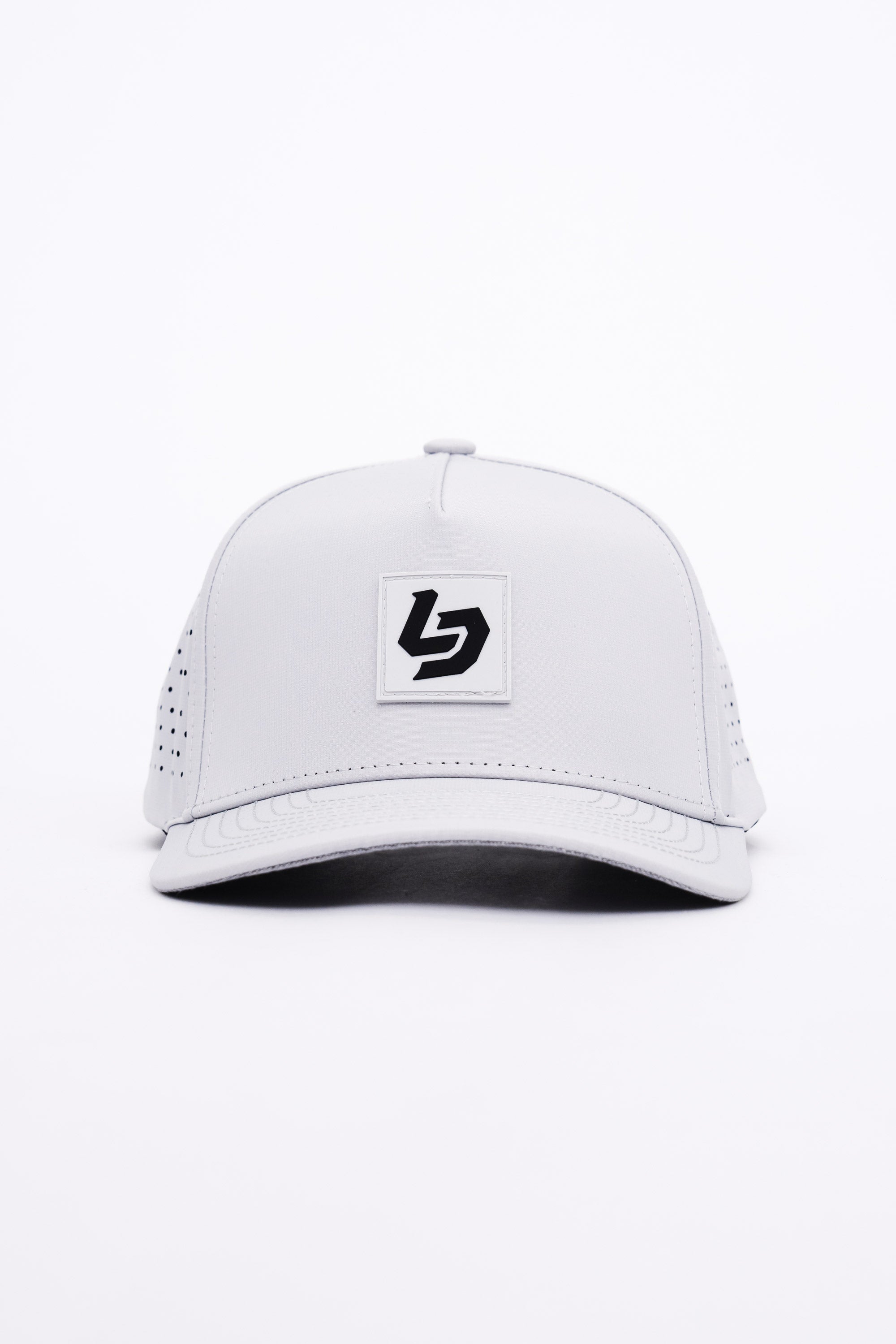 Locked Down Brands Premium Water Resistant ICON LD Snapback - Stone Grey