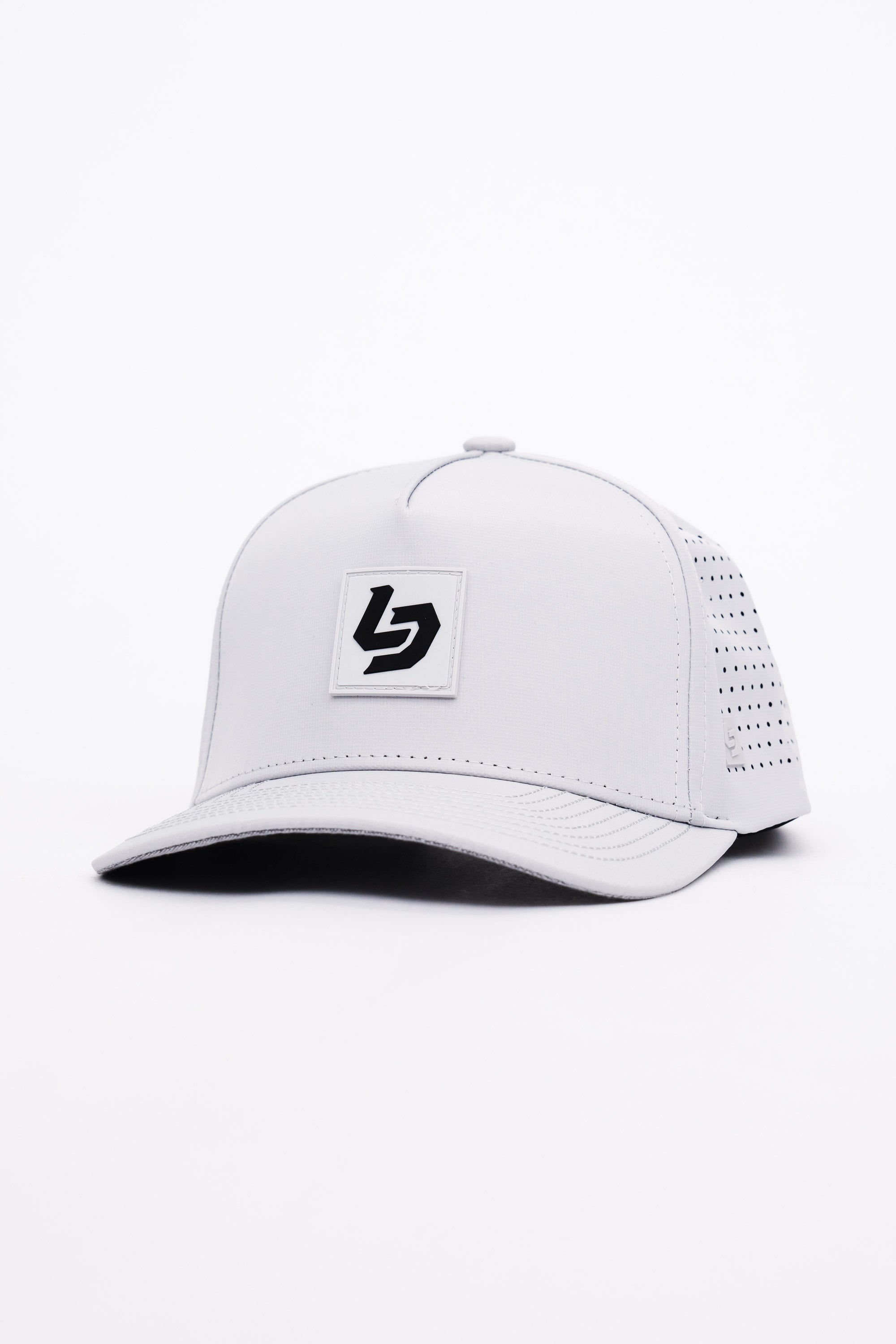 Locked Down Brands Premium Water Resistant ICON LD Snapback - Stone Grey