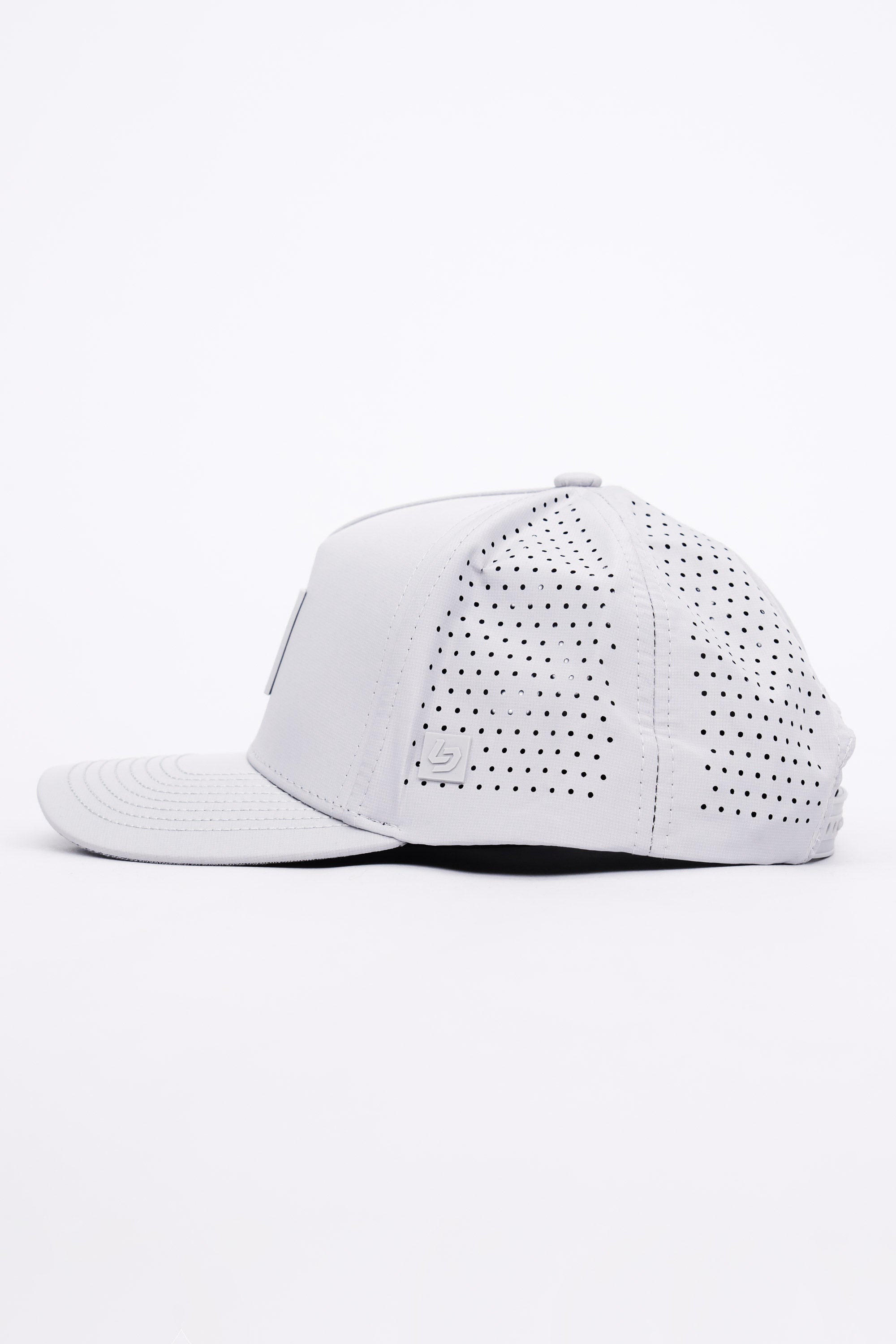 Locked Down Brands Premium Water Resistant ICON LD Snapback - Stone Grey