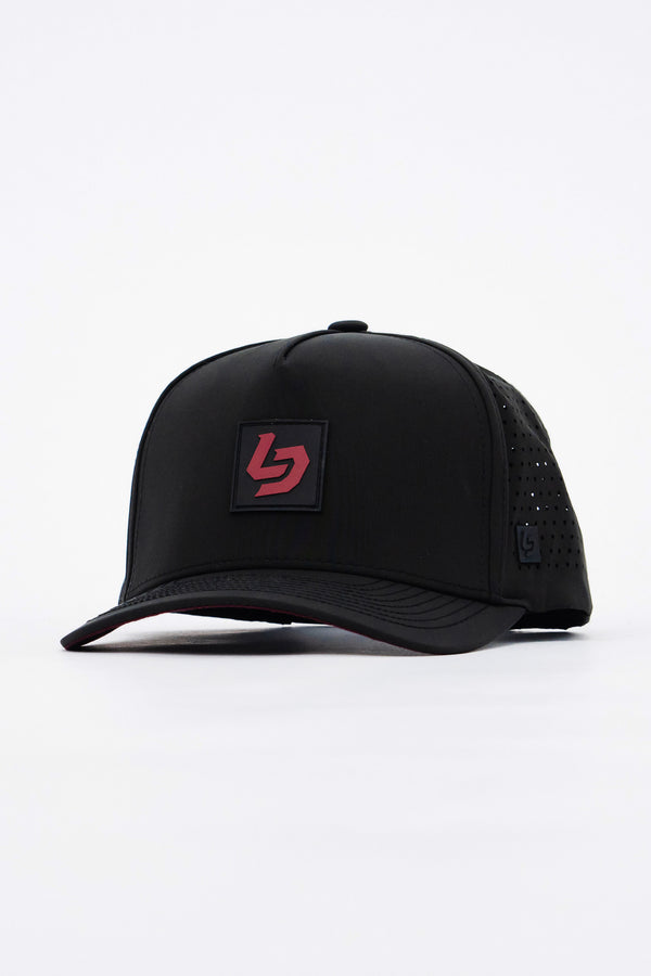 Locked Down Brands Premium Water Resistant ICON LD Snapback - Volcano