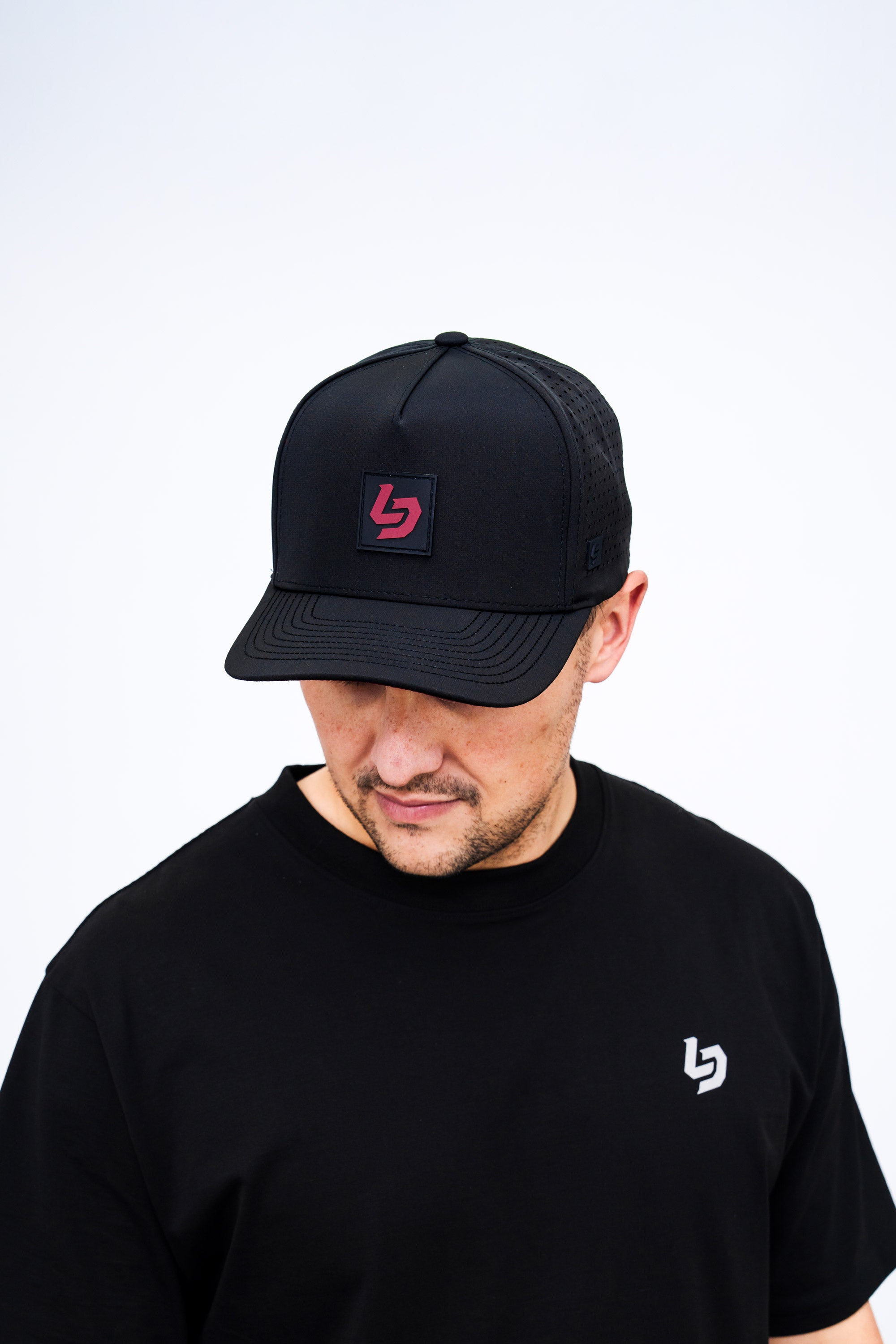 Locked Down Brands Premium Water Resistant ICON LD Snapback - Volcano