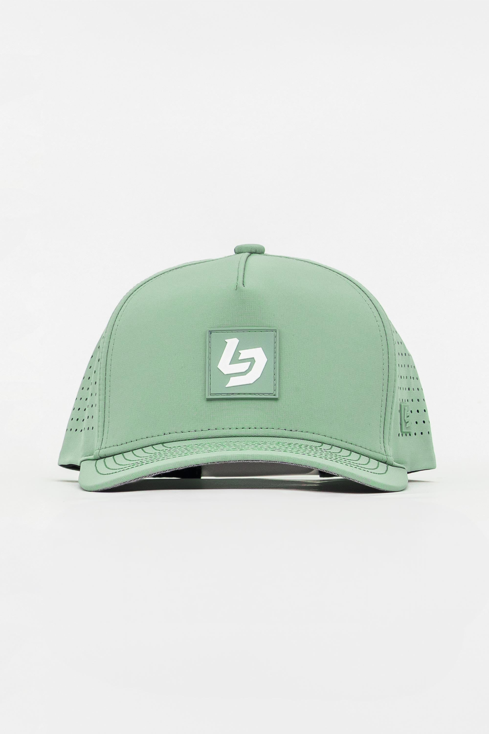 Locked Down Brands Premium Water Resistant ICON LD Snapback - Mint