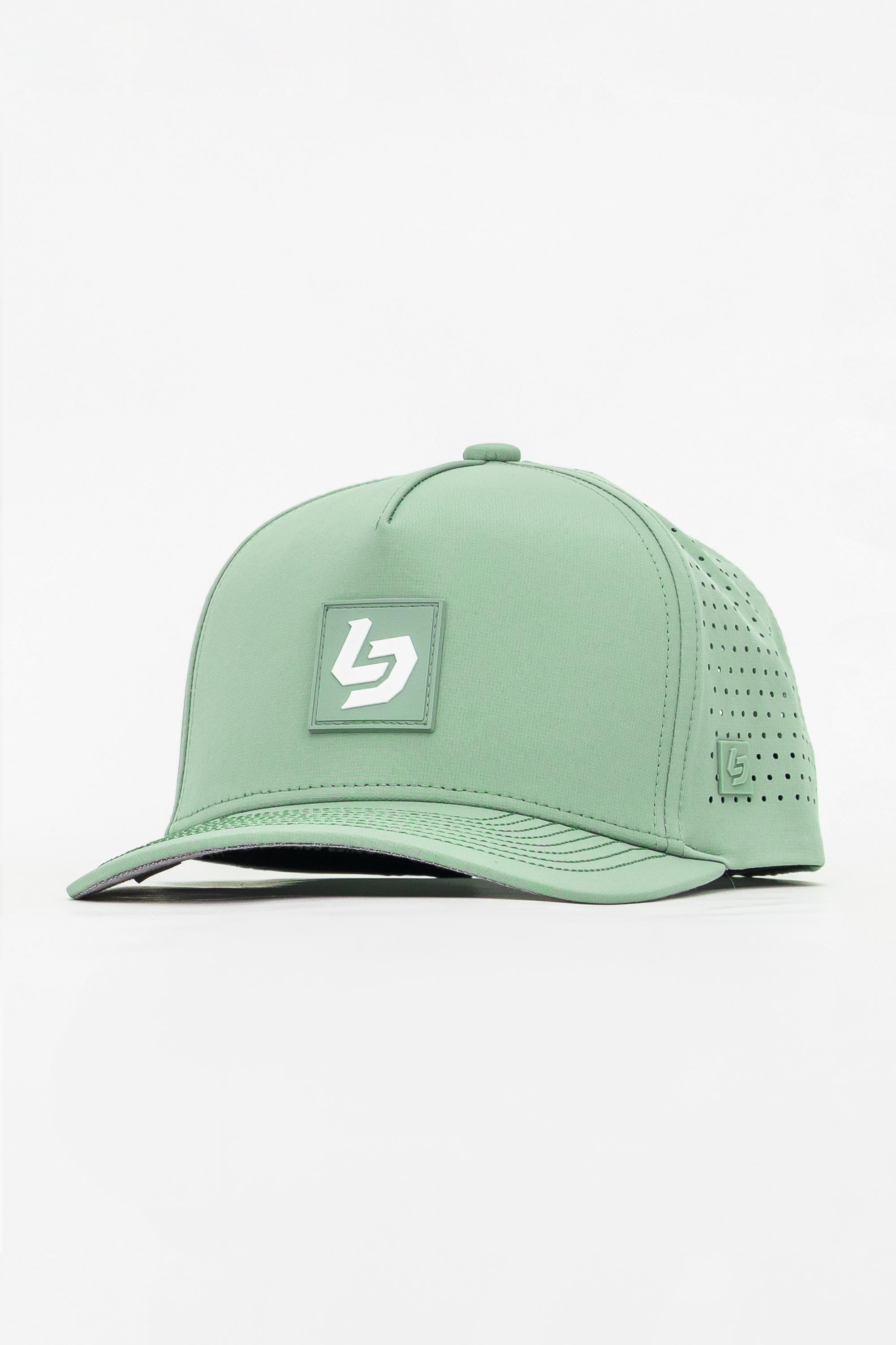 Locked Down Brands Premium Water Resistant ICON LD Snapback - Mint