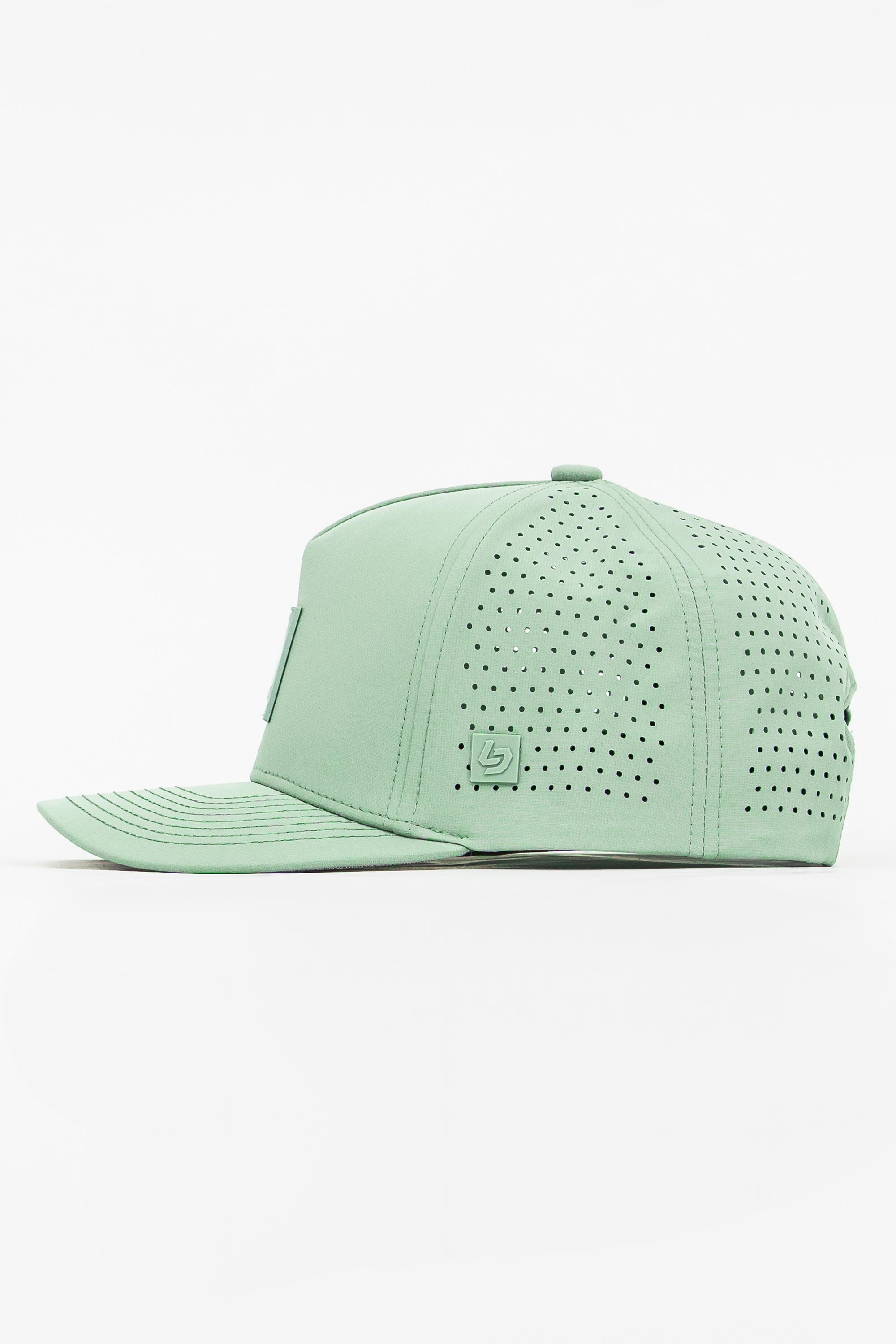 Locked Down Brands Premium Water Resistant ICON LD Snapback - Mint