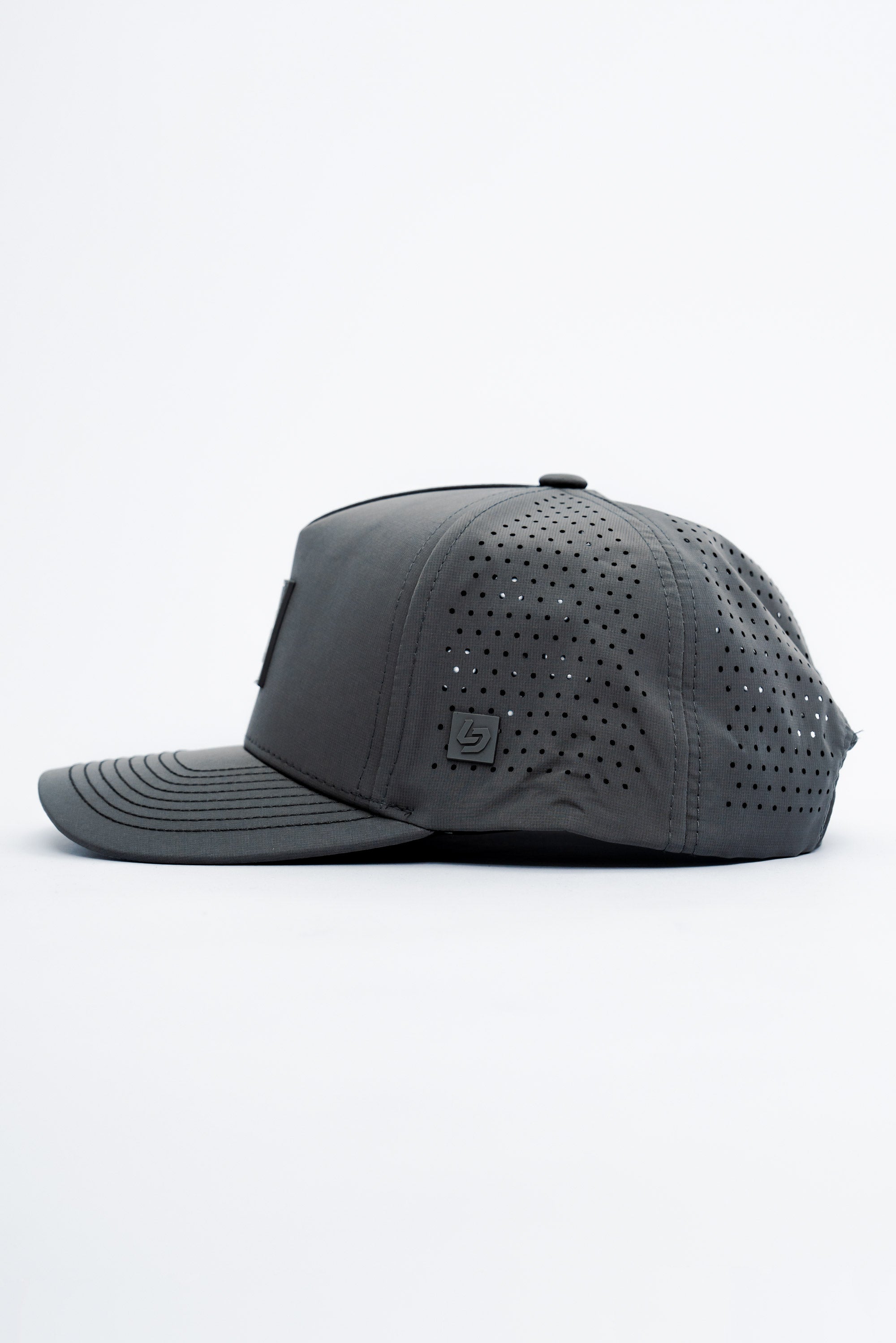 Locked Down Brands Premium Water Resistant ICON LD Snapback - Graphite