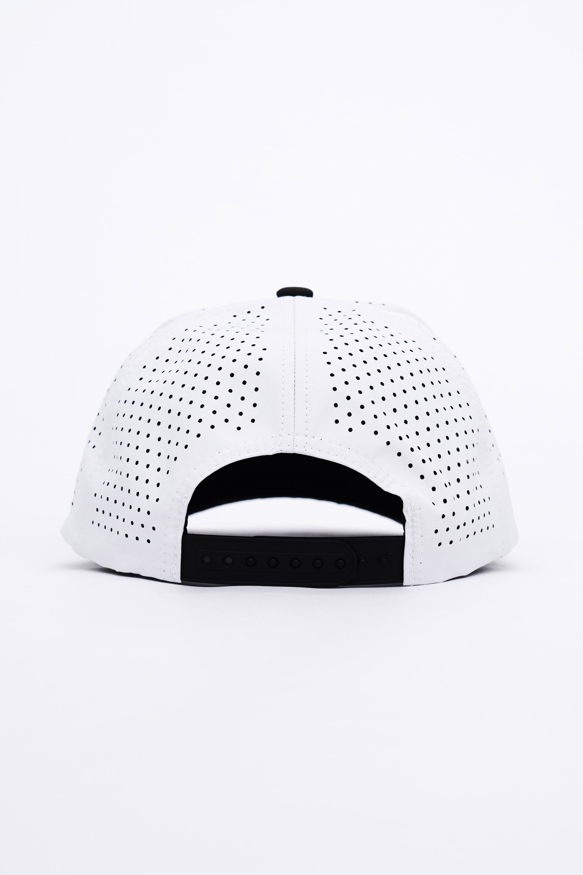 Locked Down Brands Premium Water Resistant ICON Stamp Snapback - Black/White