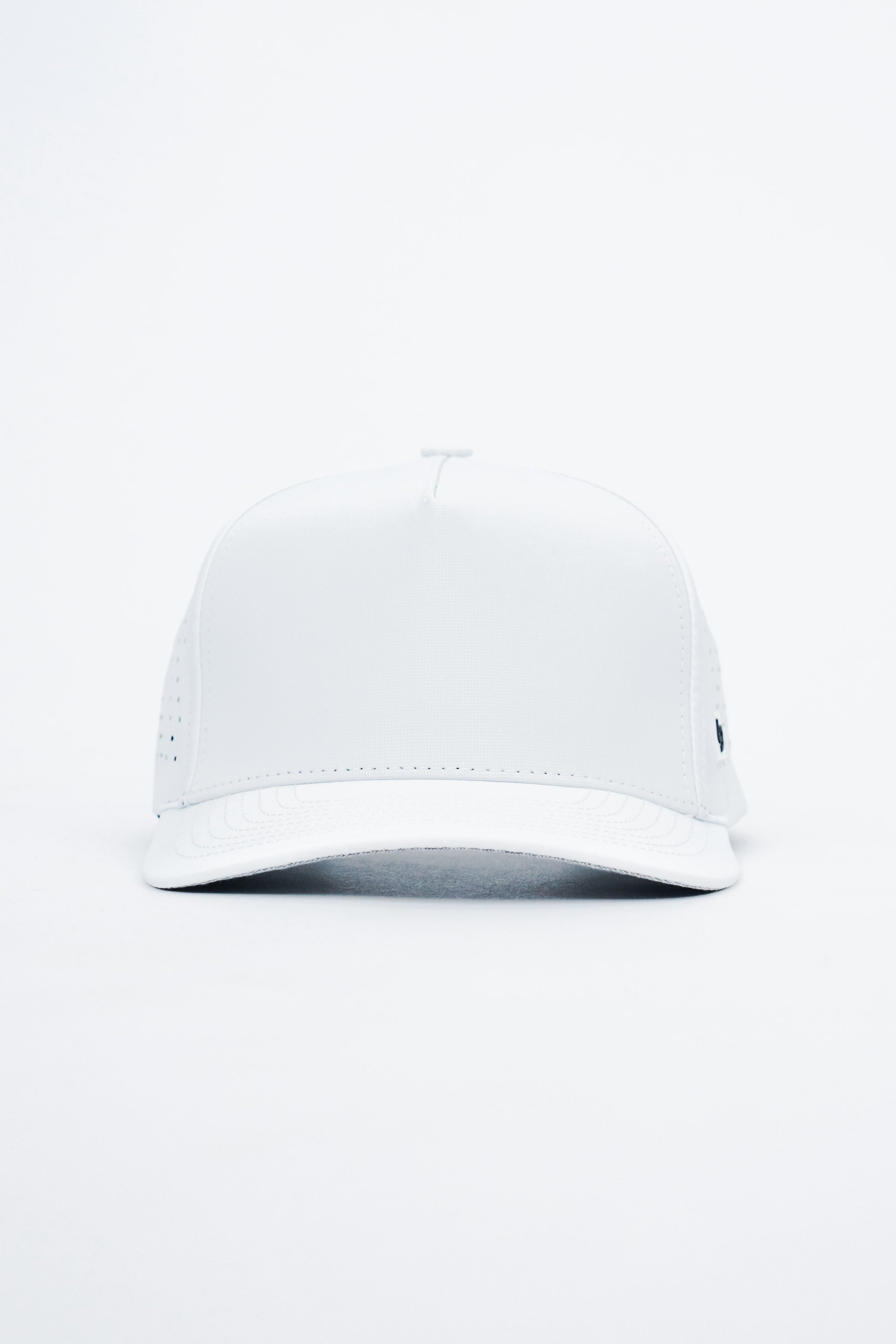 Locked Down Brands Premium Water Resistant ICON Snapback - White
