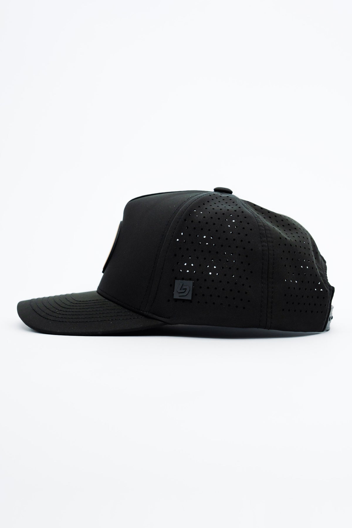 Locked Down Brands Premium Water Resistant Impact ICON Snapback - Black