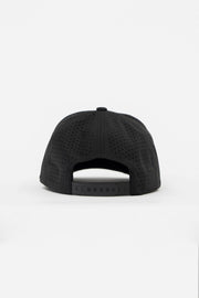 Locked Down Brands Premium Water Resistant ICON Snapback in collaboration with Jade Avedisian - Black | Back View