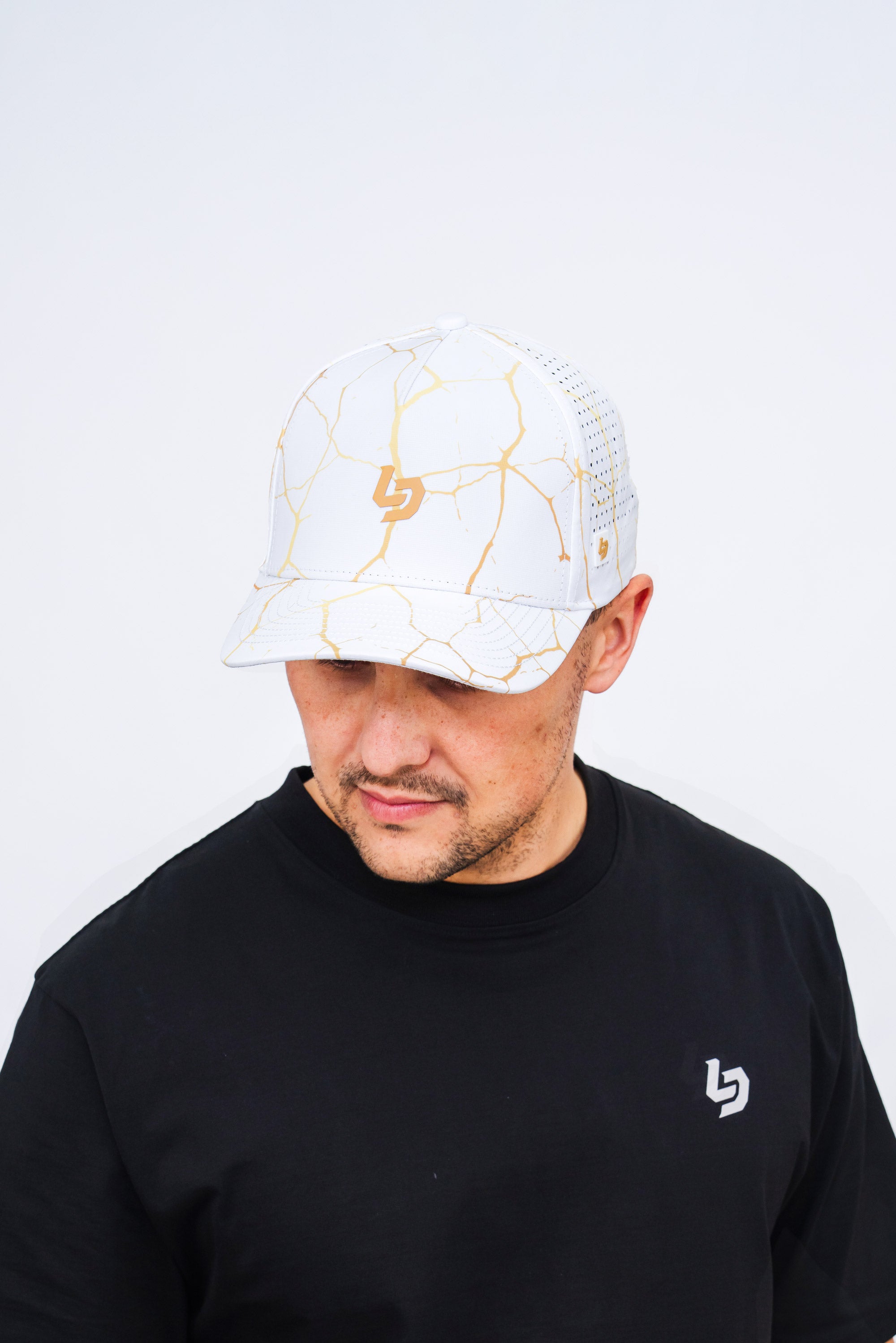 Locked Down Brands Premium Water Resistant ICON LD Limited Snapback - Kintsugi