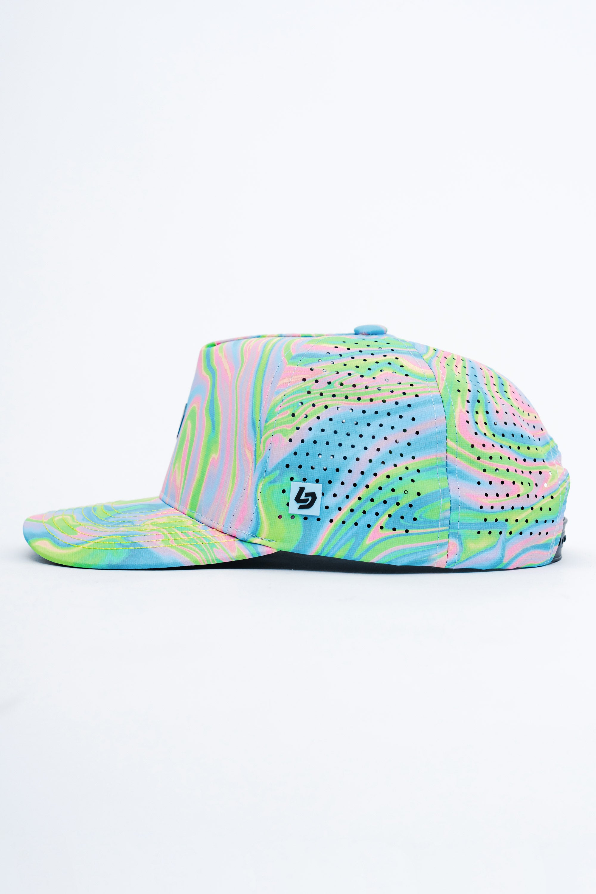 Locked Down Brands Premium Water Resistant ICON LD Limited Snapback - Rainbow