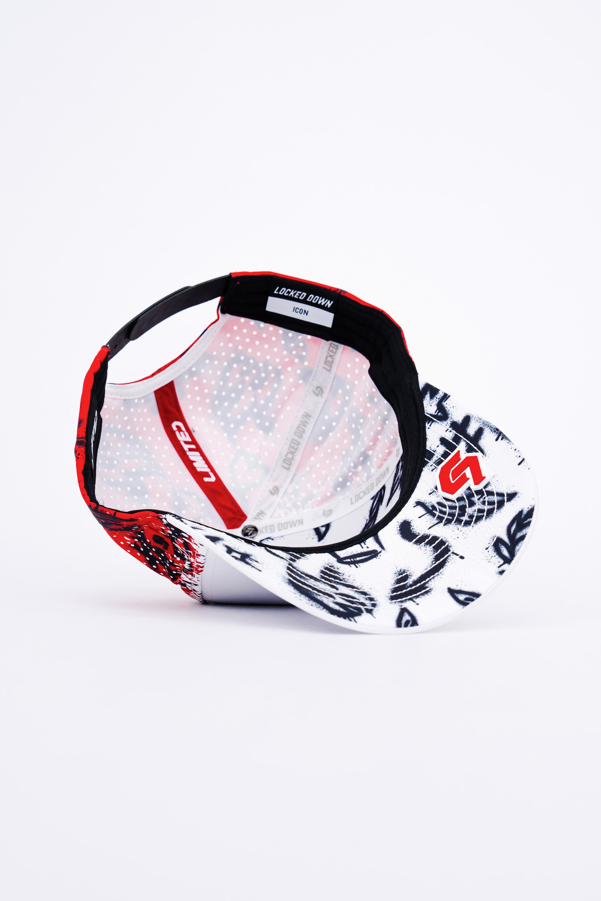 Locked Down Brands Premium Water Resistant ICON LD Limited Snapback - Graffiti
