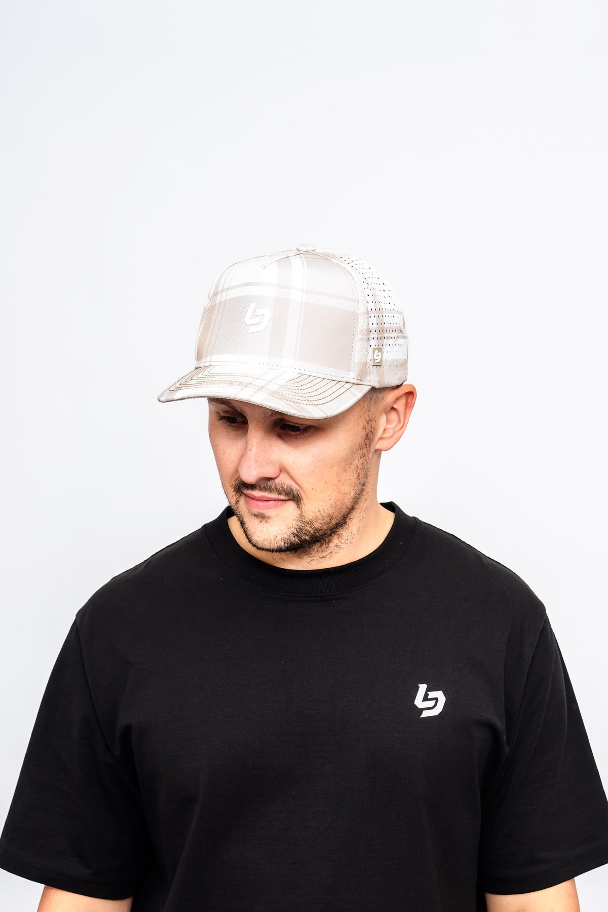 Locked Down Brands Premium Water Resistant ICON LD Limited Snapback - Plaid