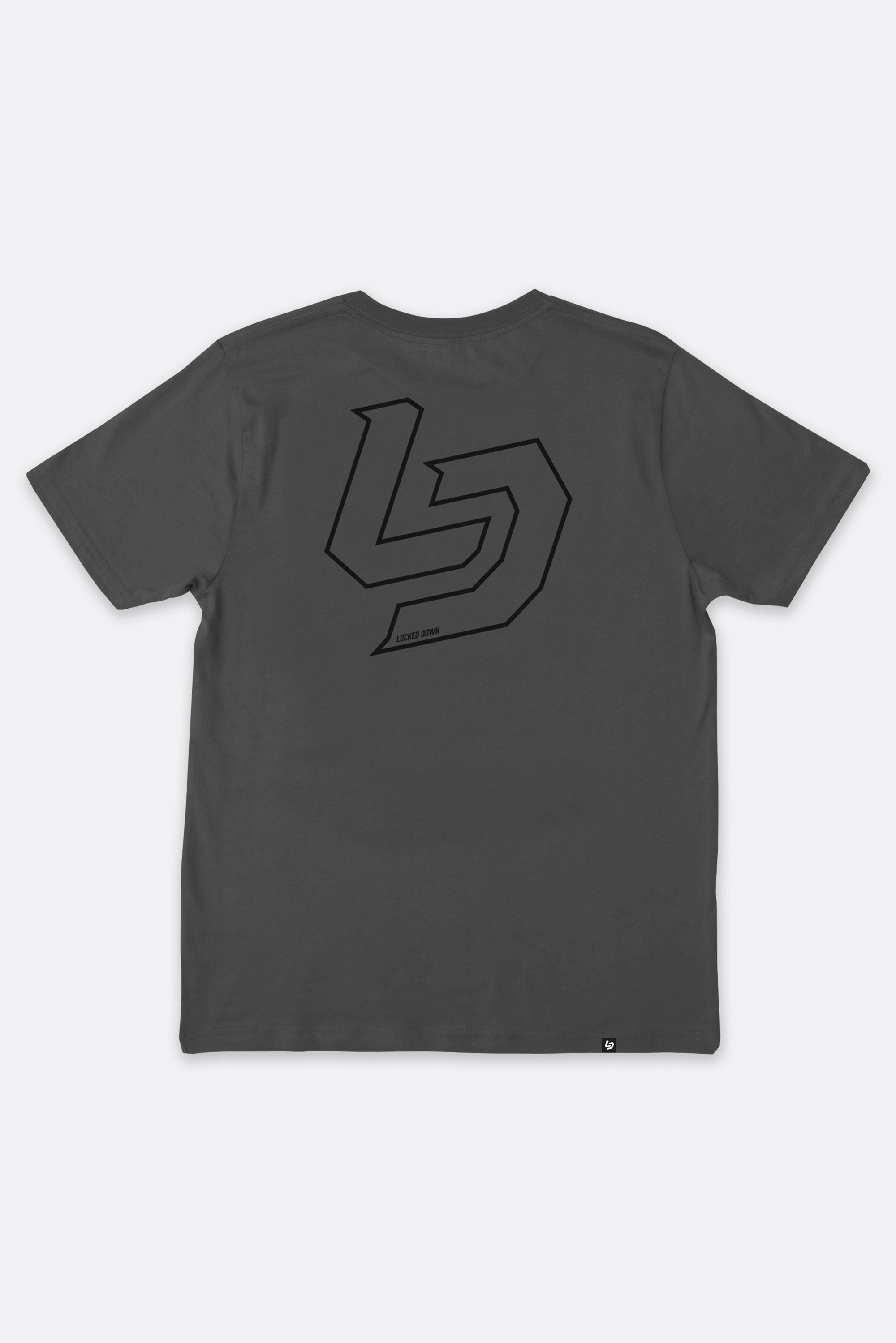 Locked Down Brands Premium Box Fit LD Tee - Granite