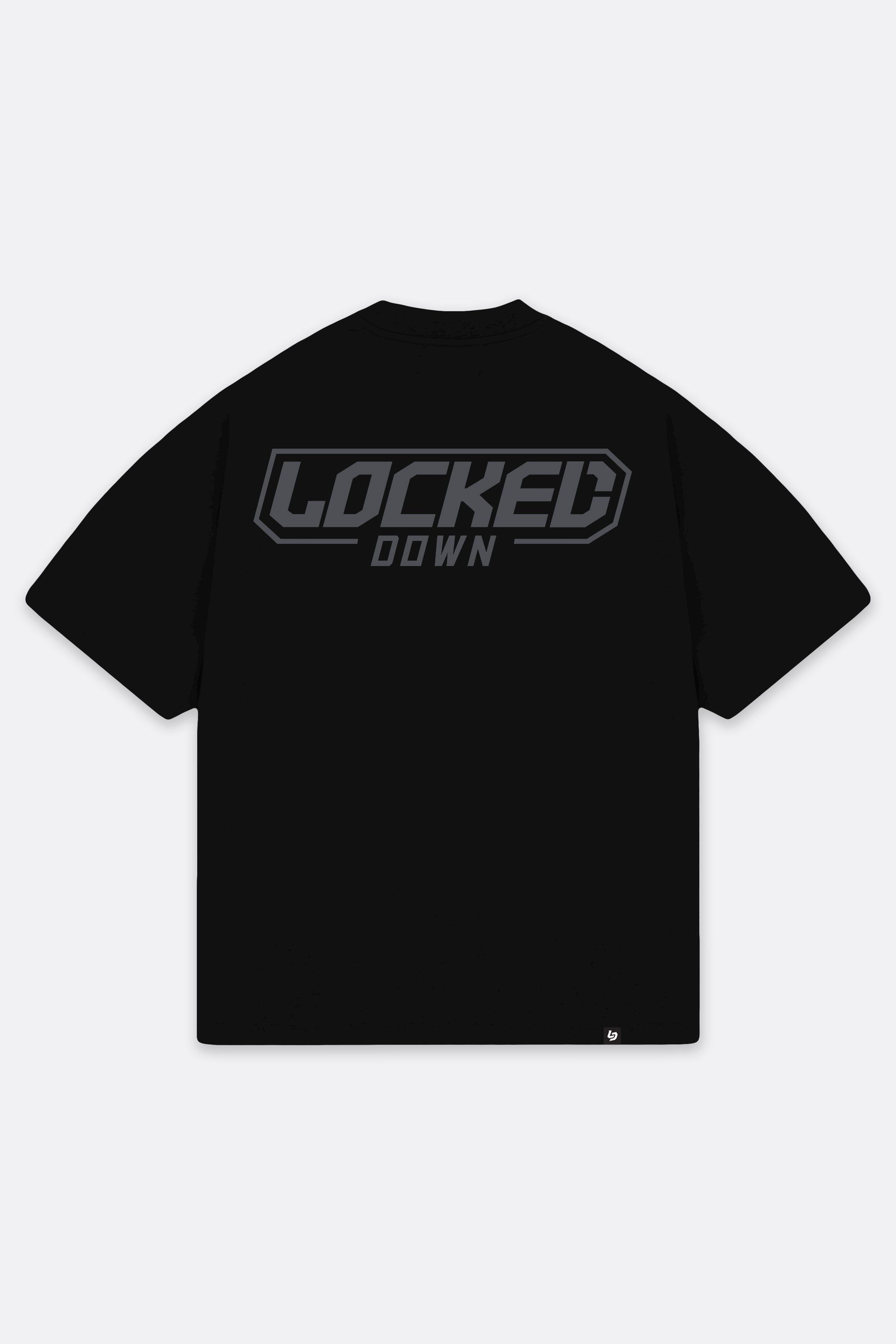 Locked Down Brands Premium Oversized Link Tee - Black