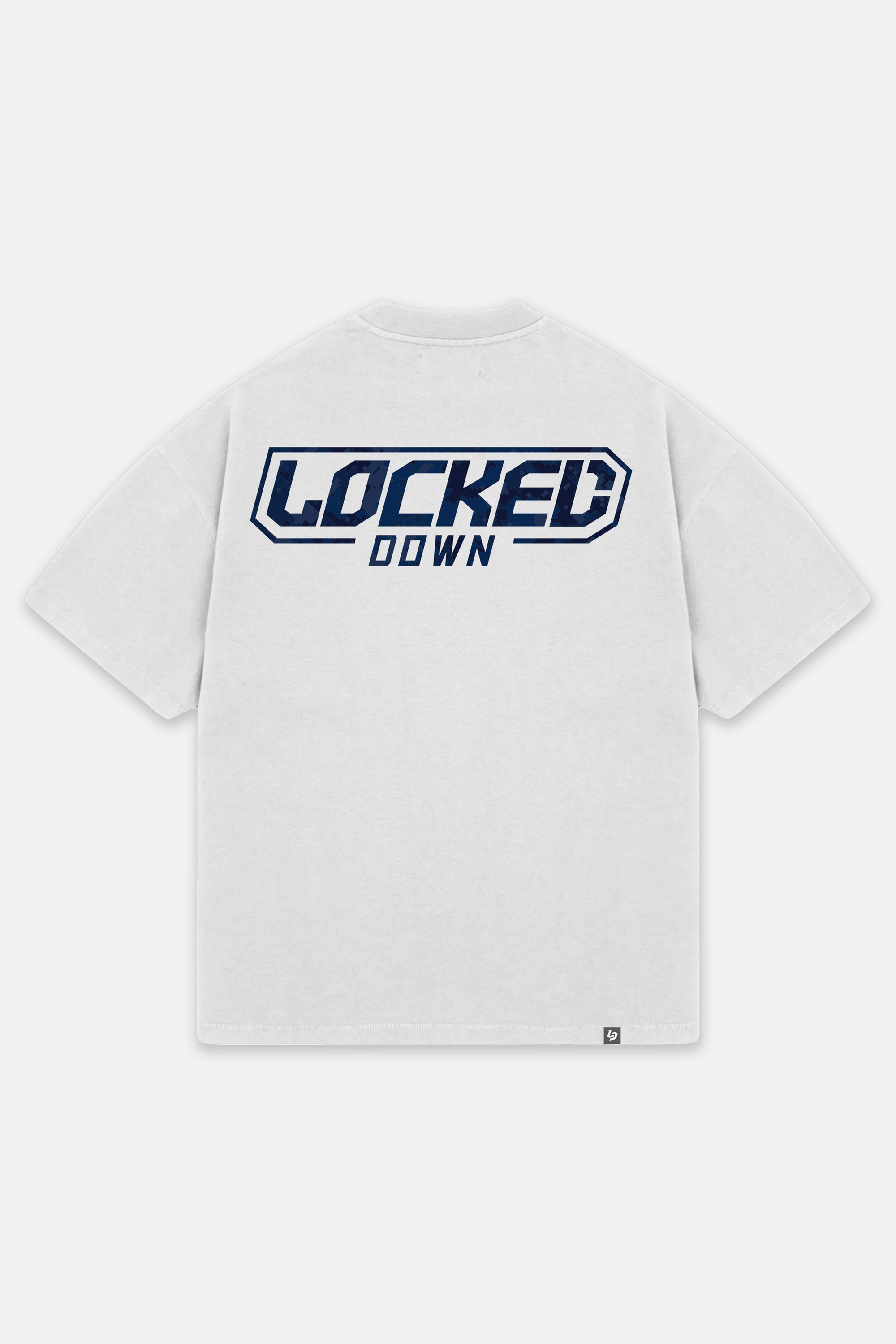 Locked Down Brands Premium Oversized Link Tee - Stone Grey