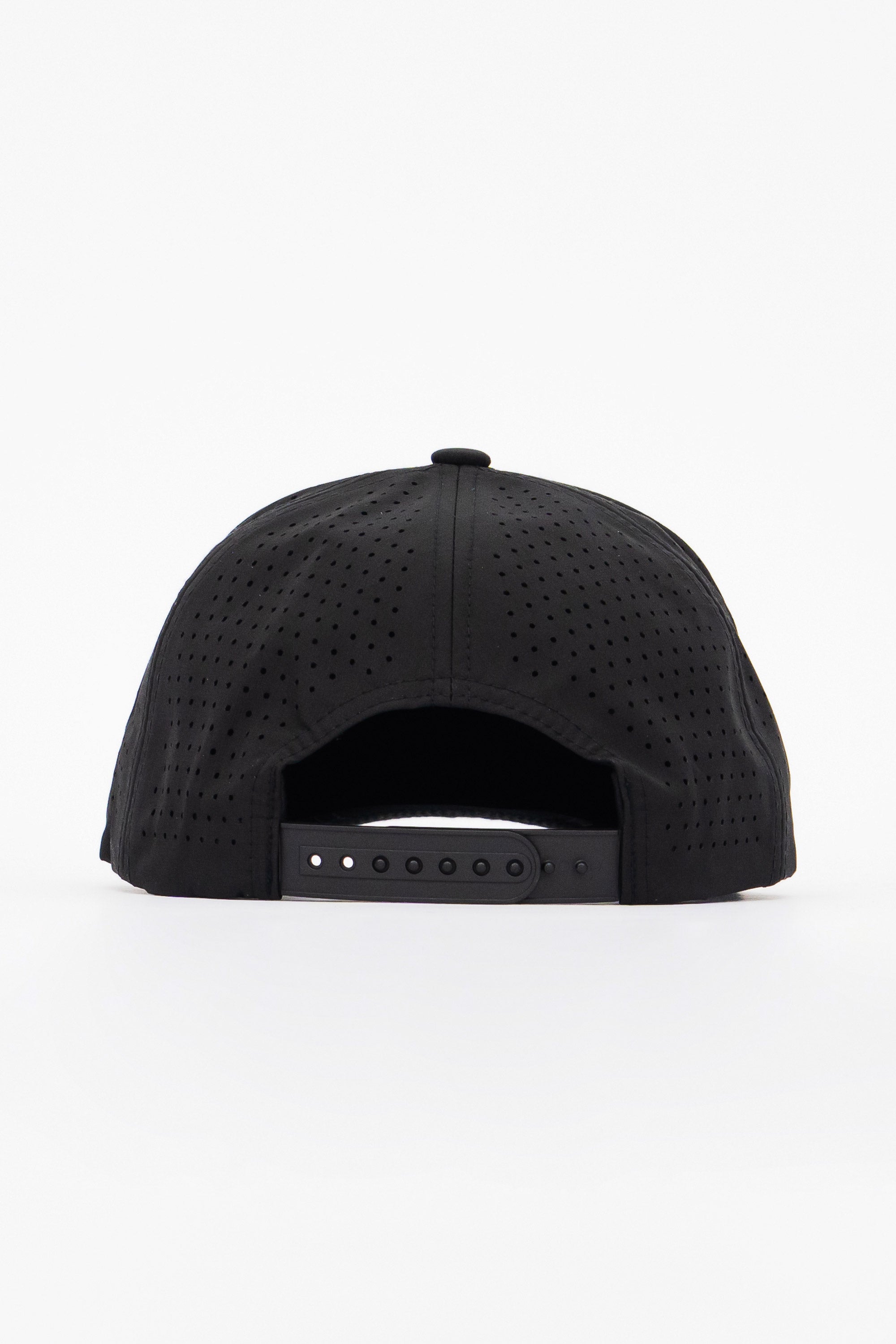 Locked Down Brands Premium Water Resistant ICON Logo Snapback - Blackout