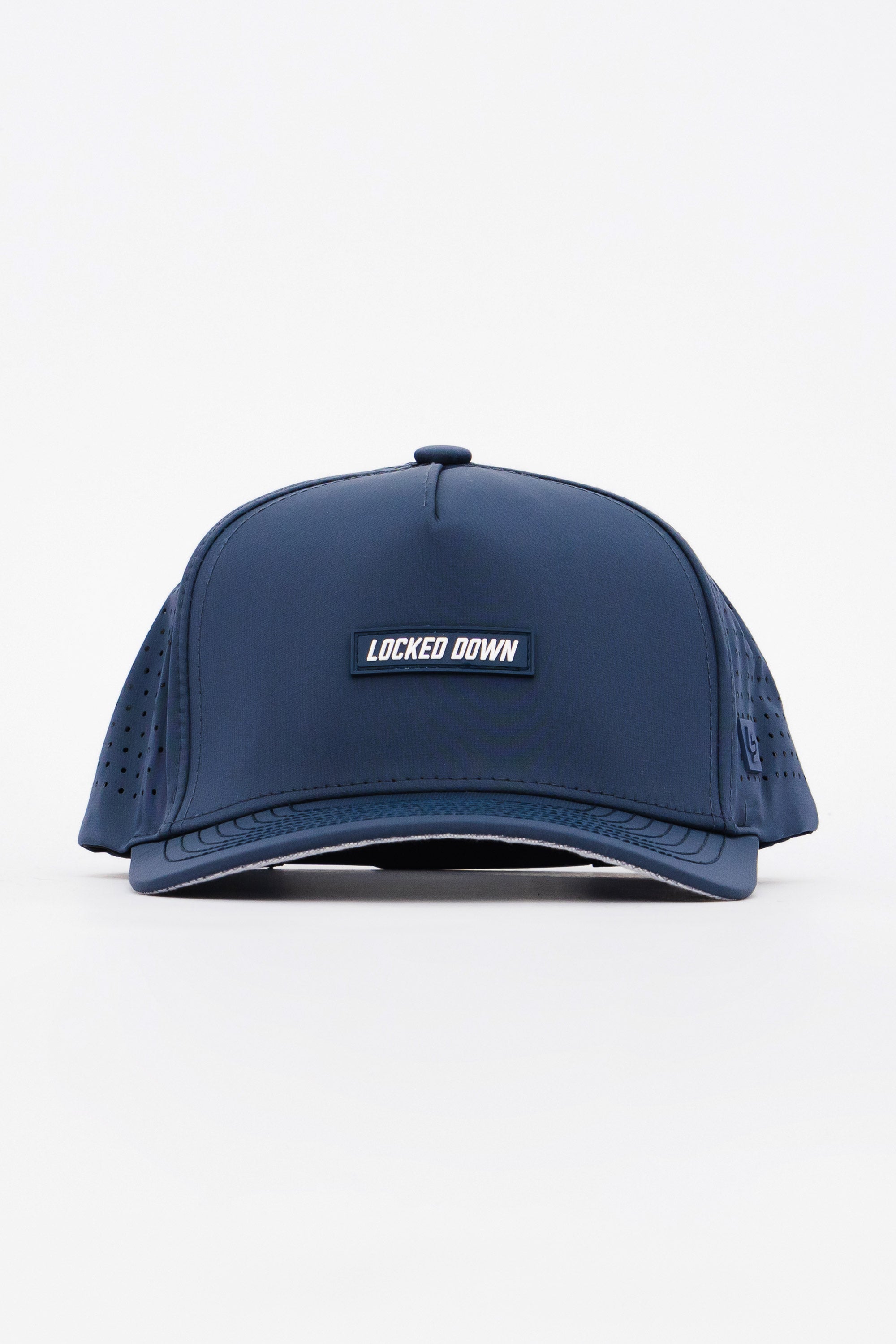 Locked Down Brands Premium Water Resistant ICON Logo Snapback - Slate
