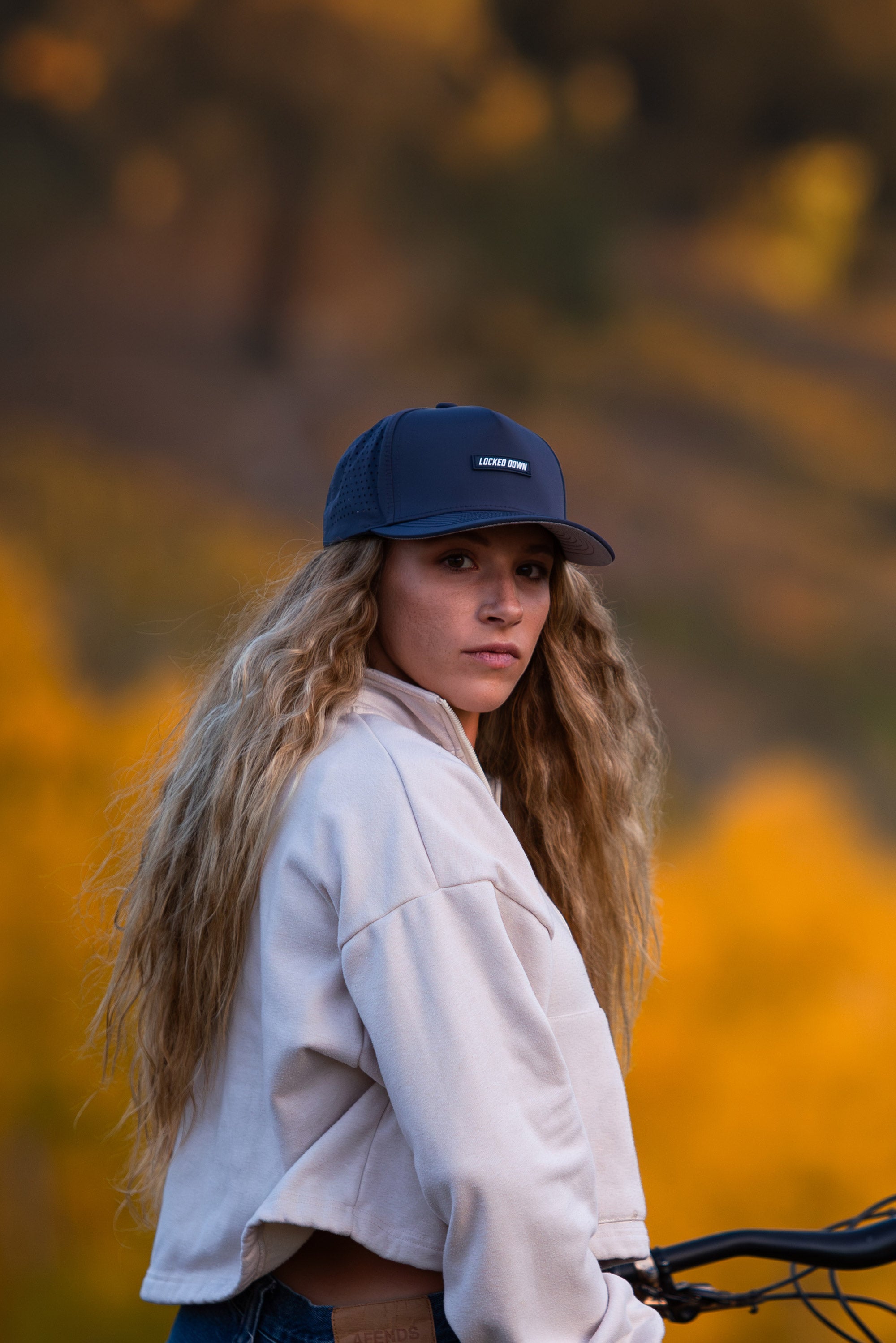Locked Down Brands Premium Water Resistant ICON Logo Snapback - Slate