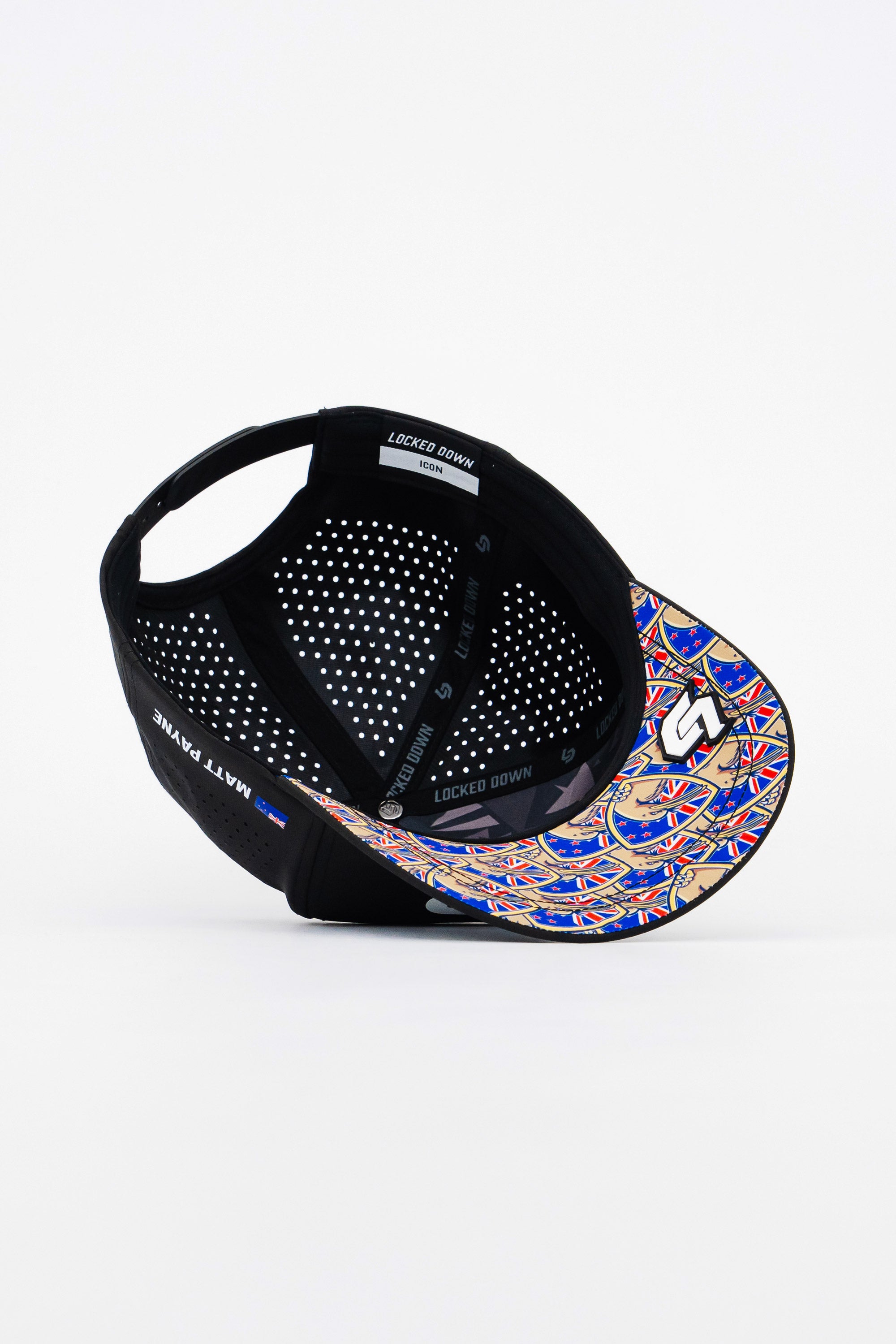 Locked Down Brands Premium Water Resistant ICON Snapback in Collaboration with Matthew Payne