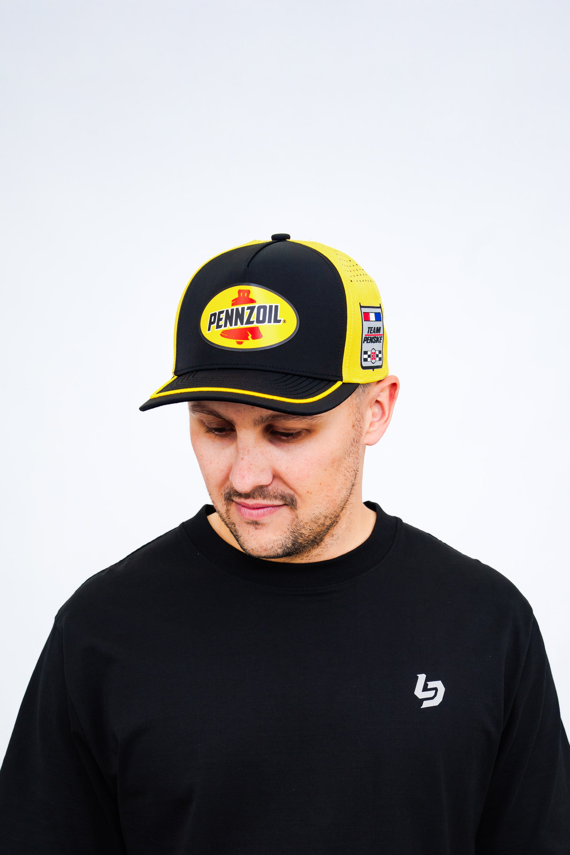 Locked Down Brands Premium Water Resistant ICON Snapback in Collaboration with INDY CAR's Scott McLaughlin at PENSKE.