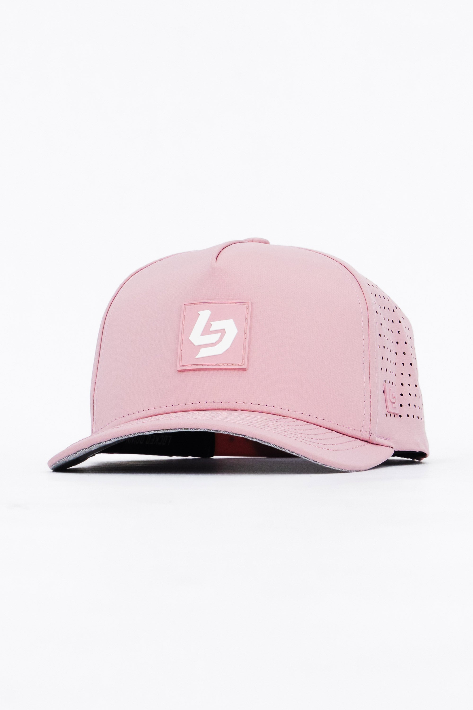 Locked Down Brands Premium Water Resistant ICON LD Snapback - Pink