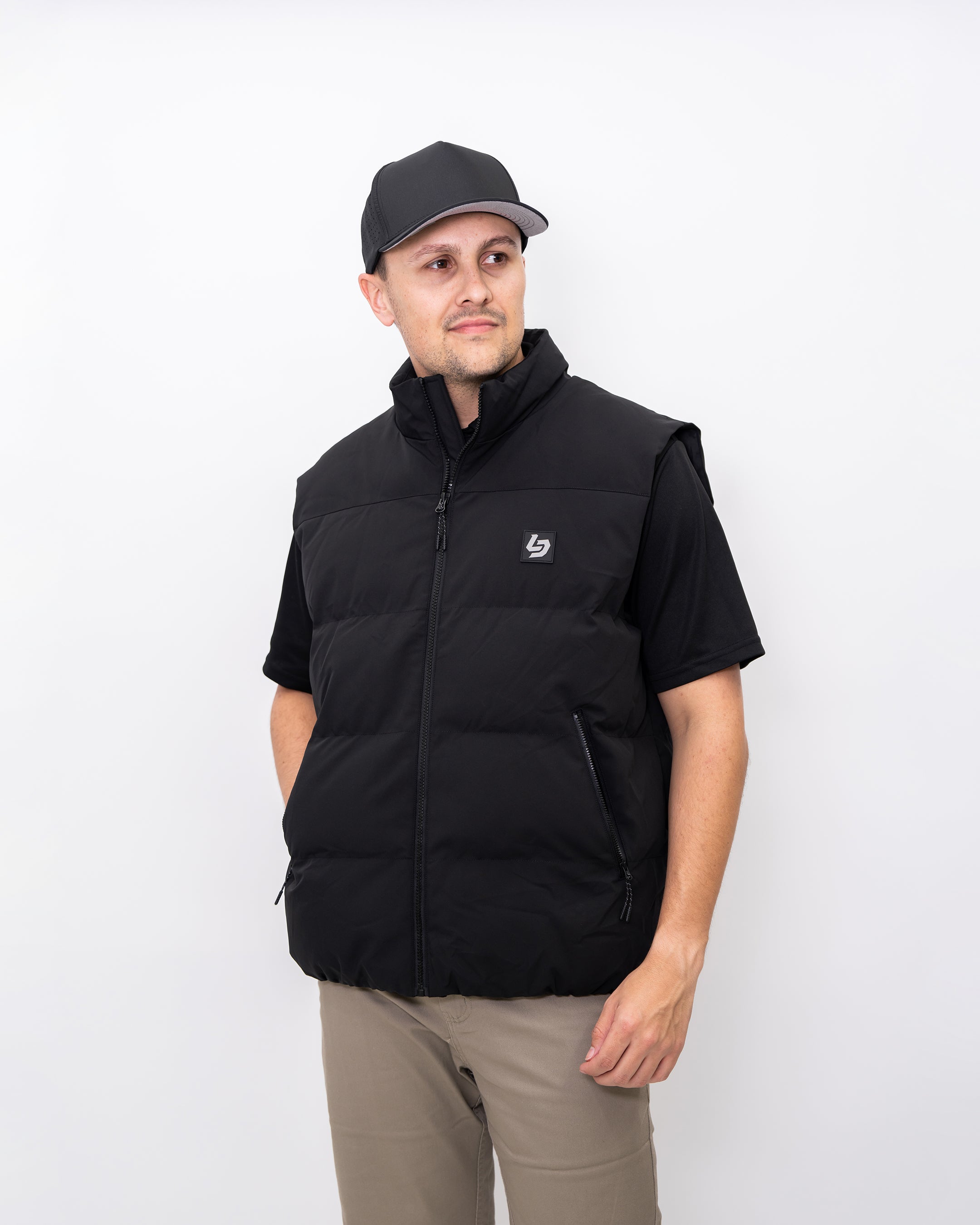  draft vest サイズL Puffer-Vest-Black-Main.jpg?