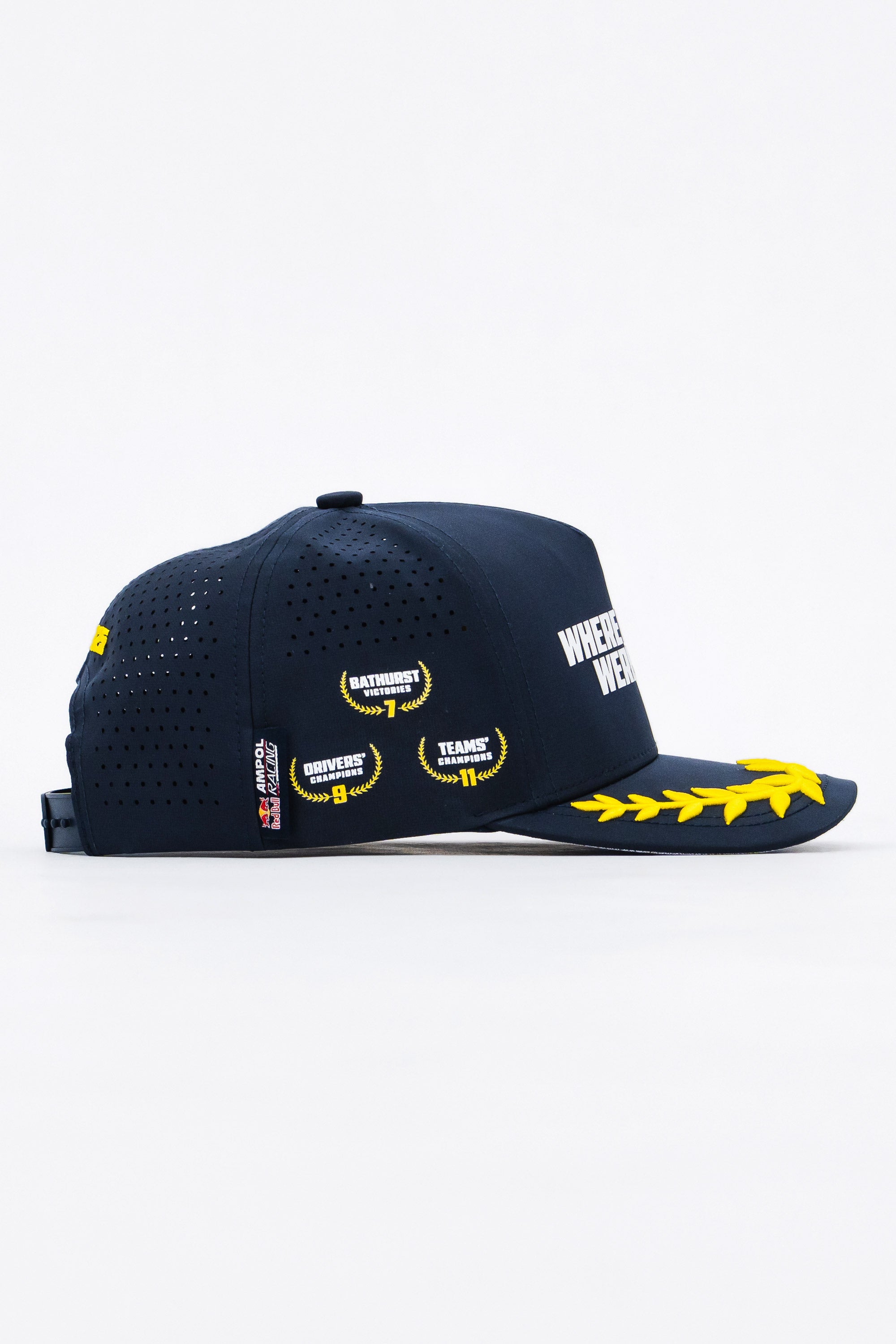 Locked Down Brands Premium Water Resistant ICON Snapback in Collaboration with Redbull Ampol Racing 