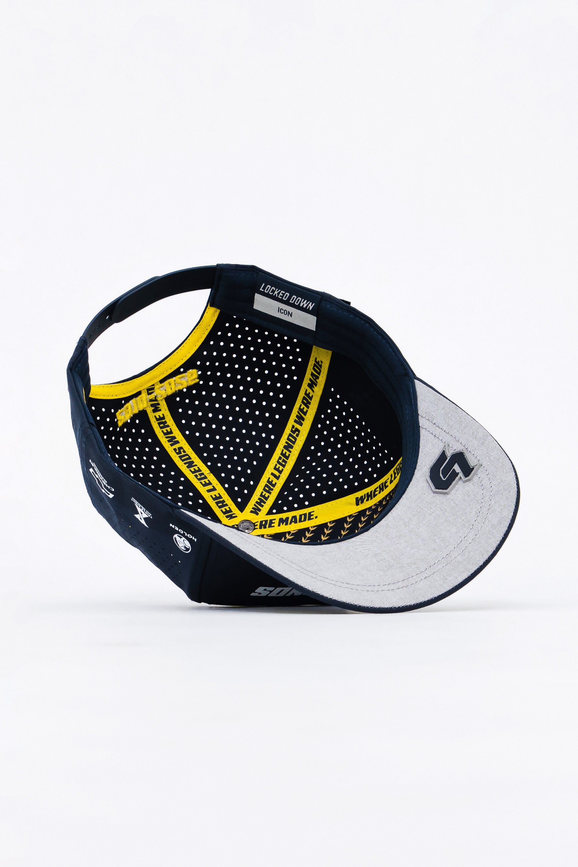 Locked Down Brands Premium Water Resistant ICON Snapback in Collaboration with Redbull Ampol Racing 